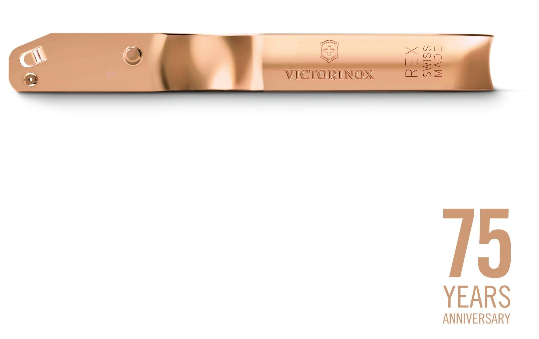 Victorinox Sparschäler Rex Rosé Gold