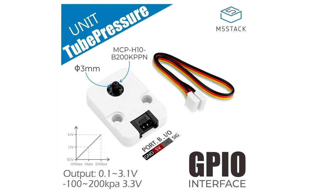 M5Stack Luftdruck Sensor Tube