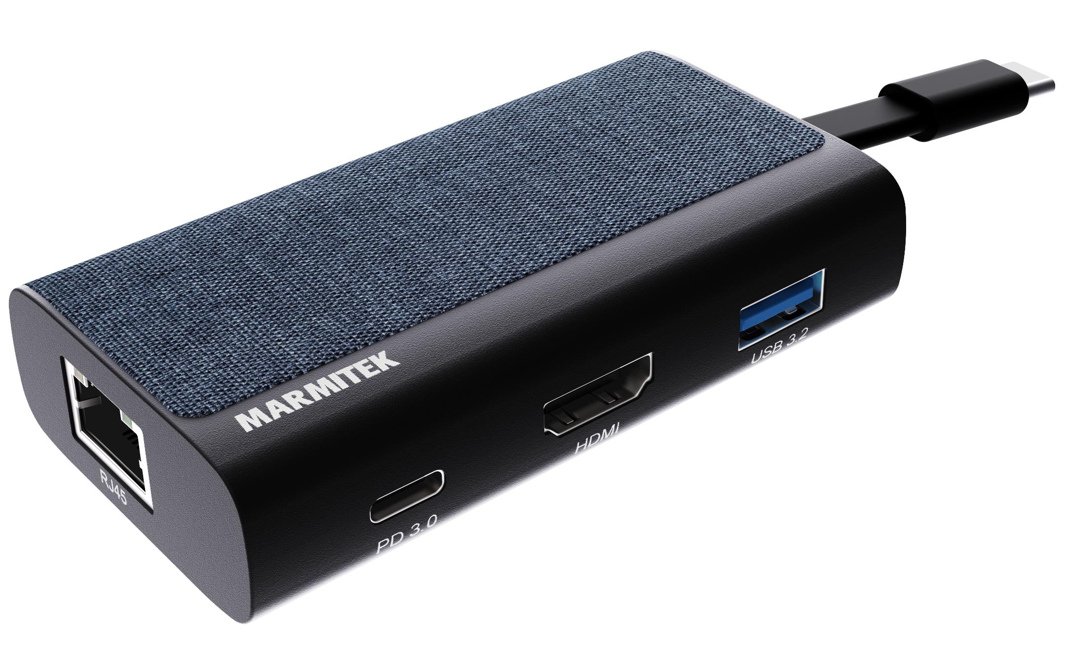 Marmitek USB-Hub Connect USB-C Hub 4