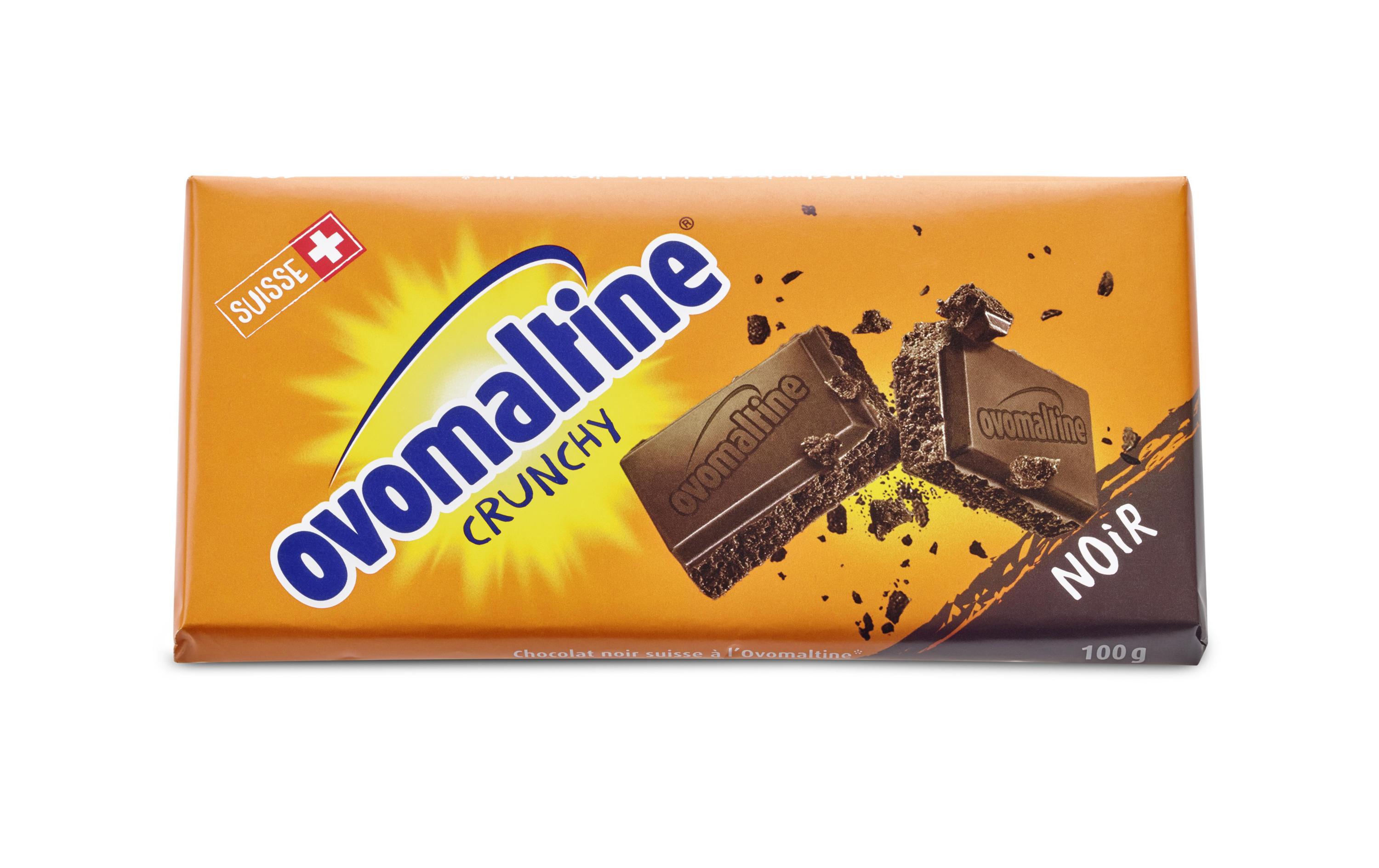 Ovomaltine Tafelschokolade Crunchy Noir 100 g