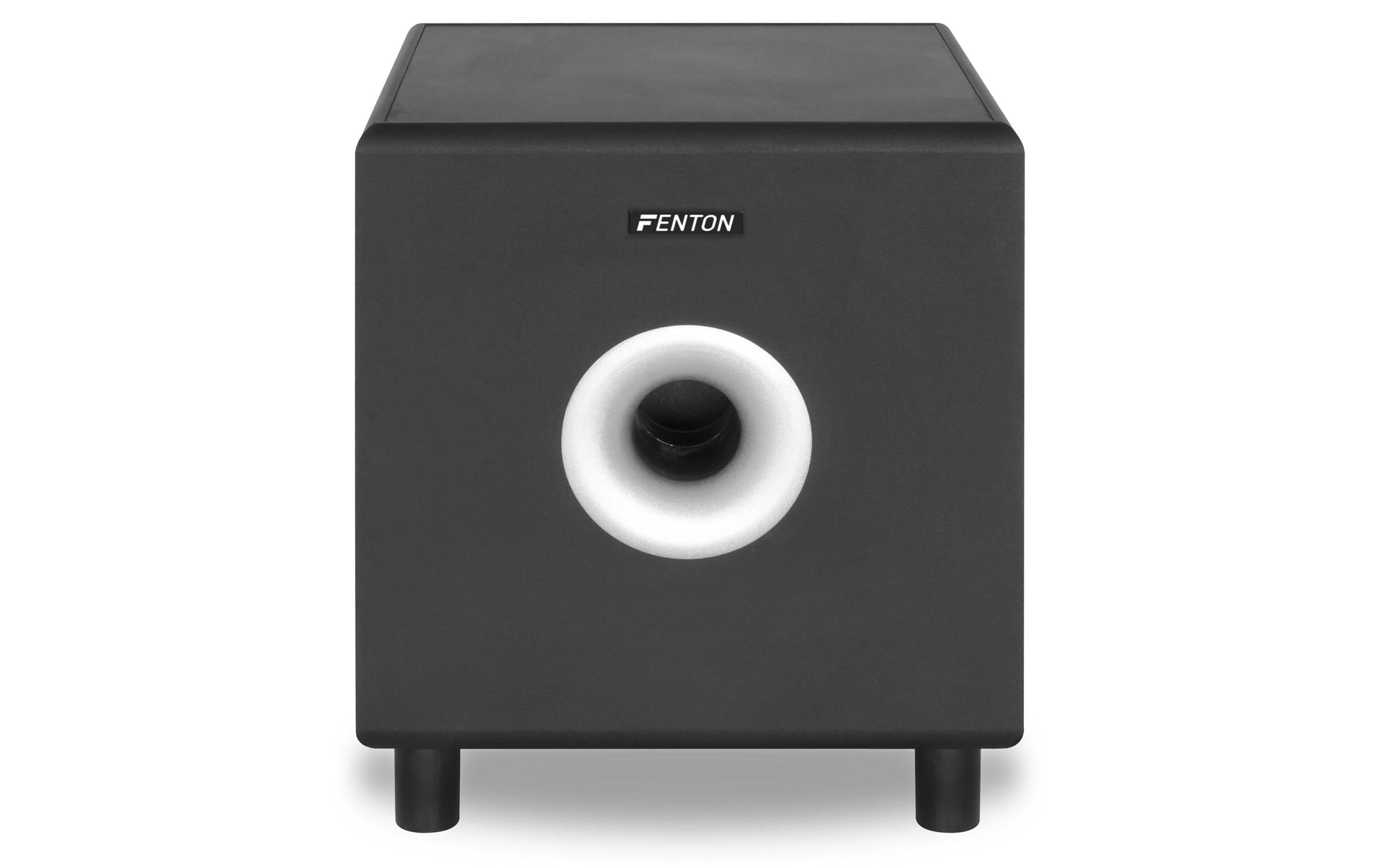 Fenton Subwoofer SHFS08B Schwarz