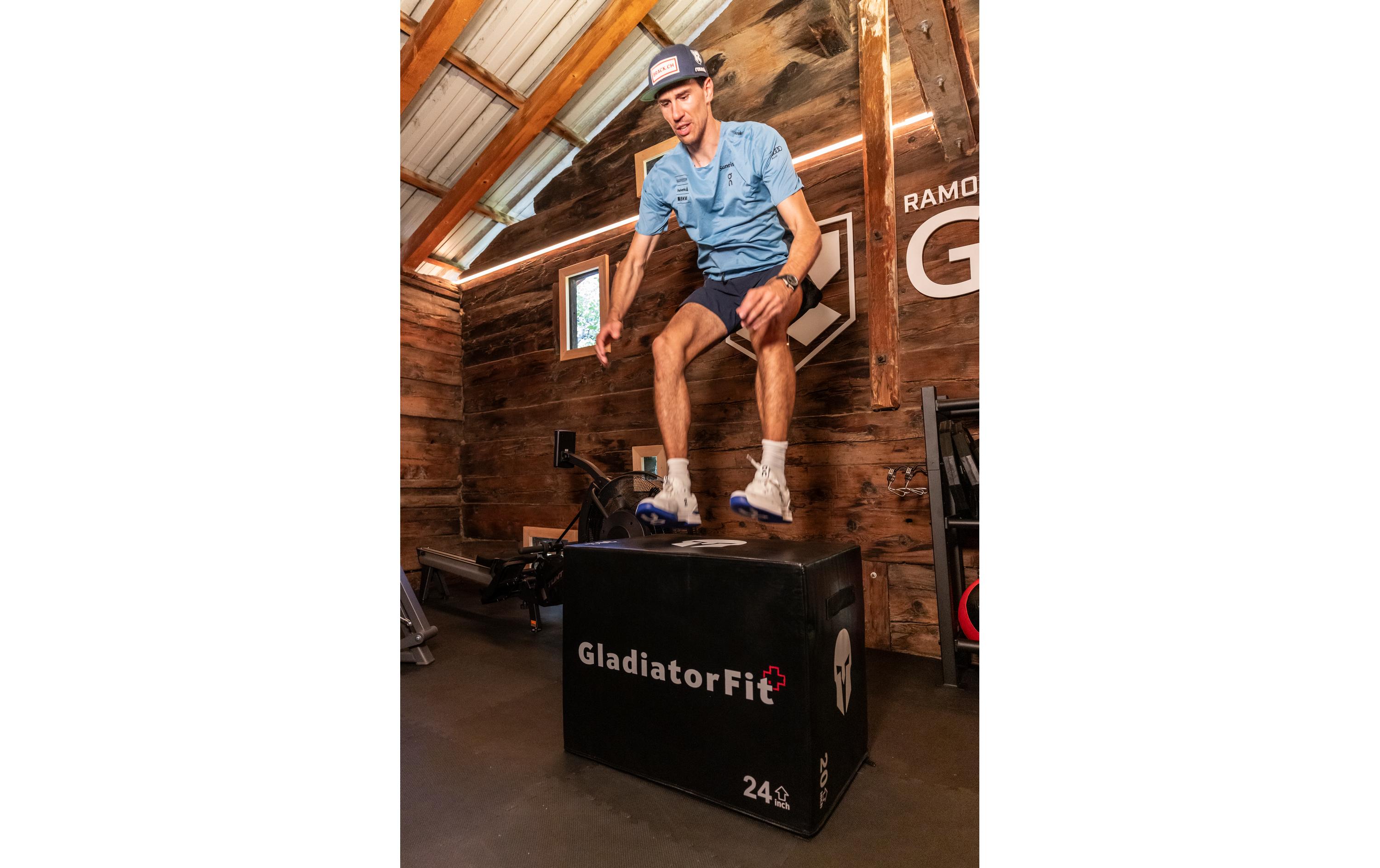 Gladiatorfit Schaumstoff-Plyobox zum Springen 3 in 1