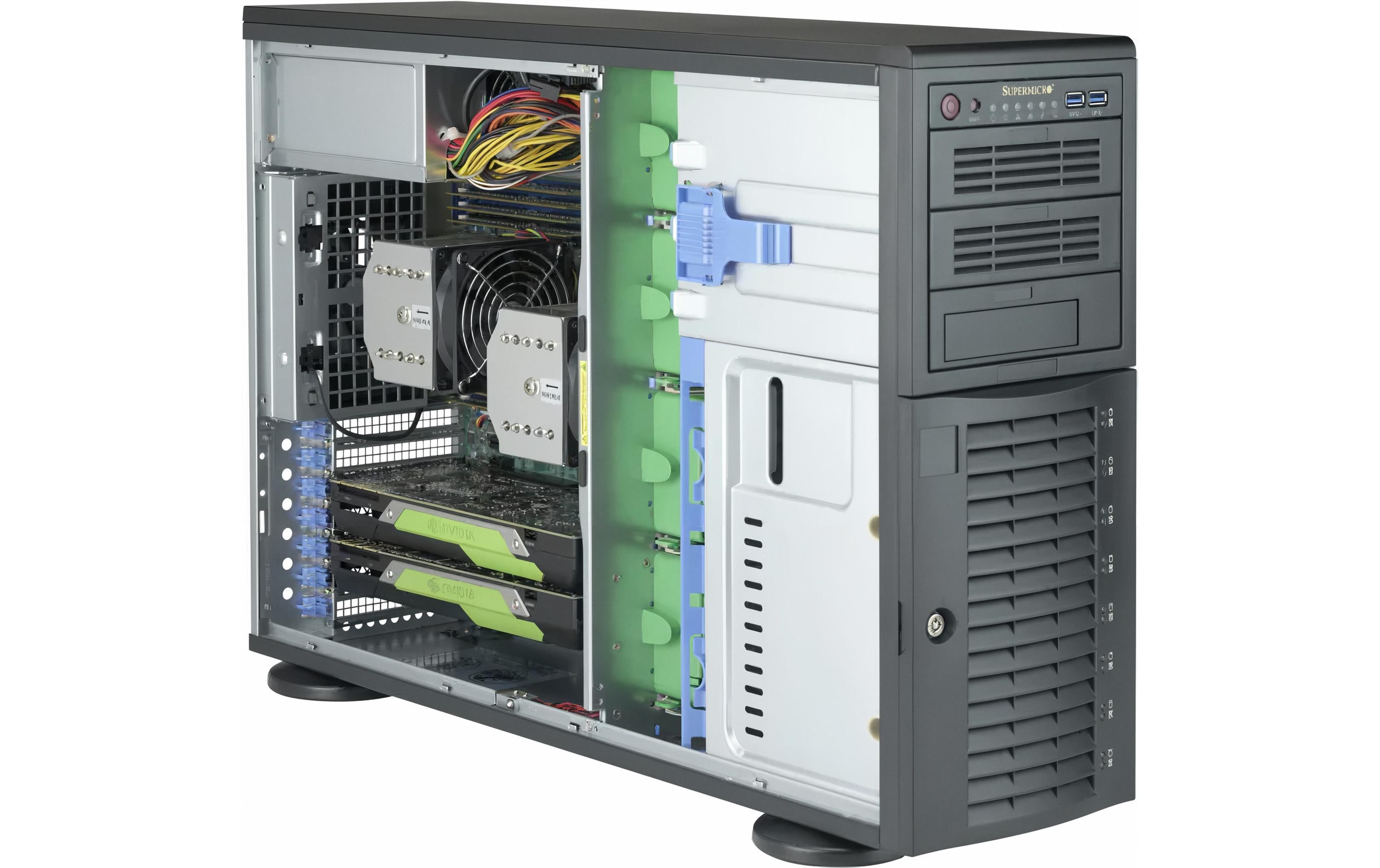 Supermicro SuperChassis 743AC-1K26B-SQ