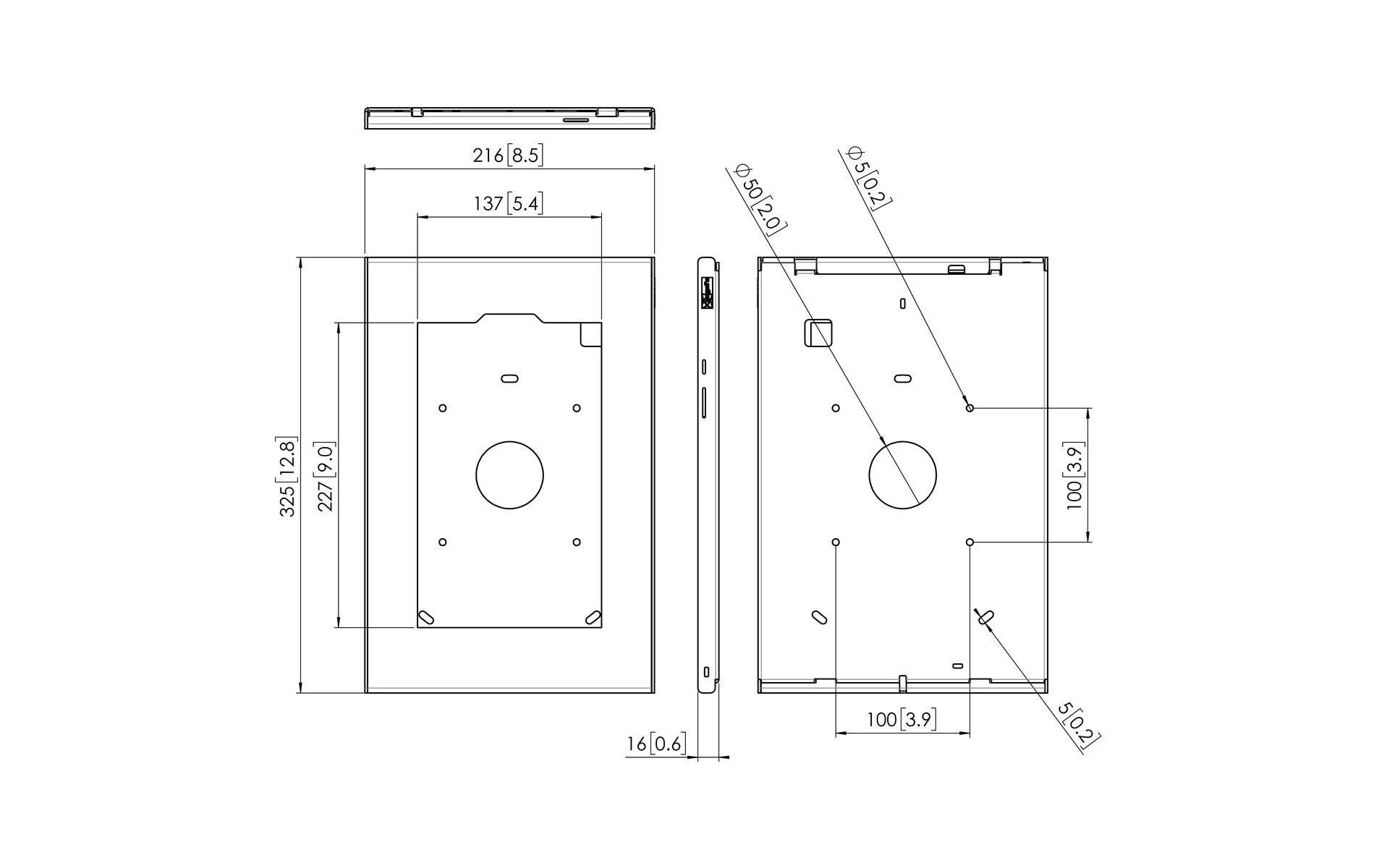 Vogel's Gehäuse PTS 1244 für Samsung Galaxy Tab S6 Lite (2020)