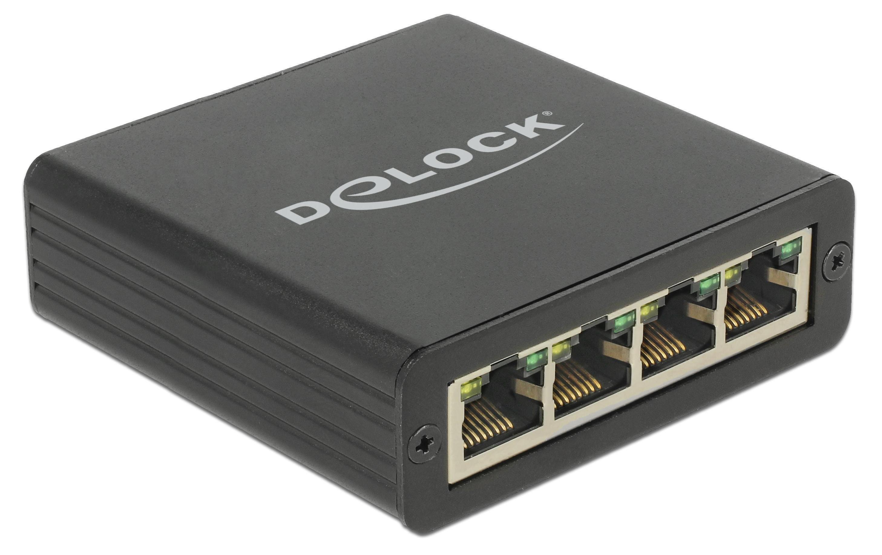 Delock Netzwerk-Adapter USB3.0 - 4x Gigabit LAN