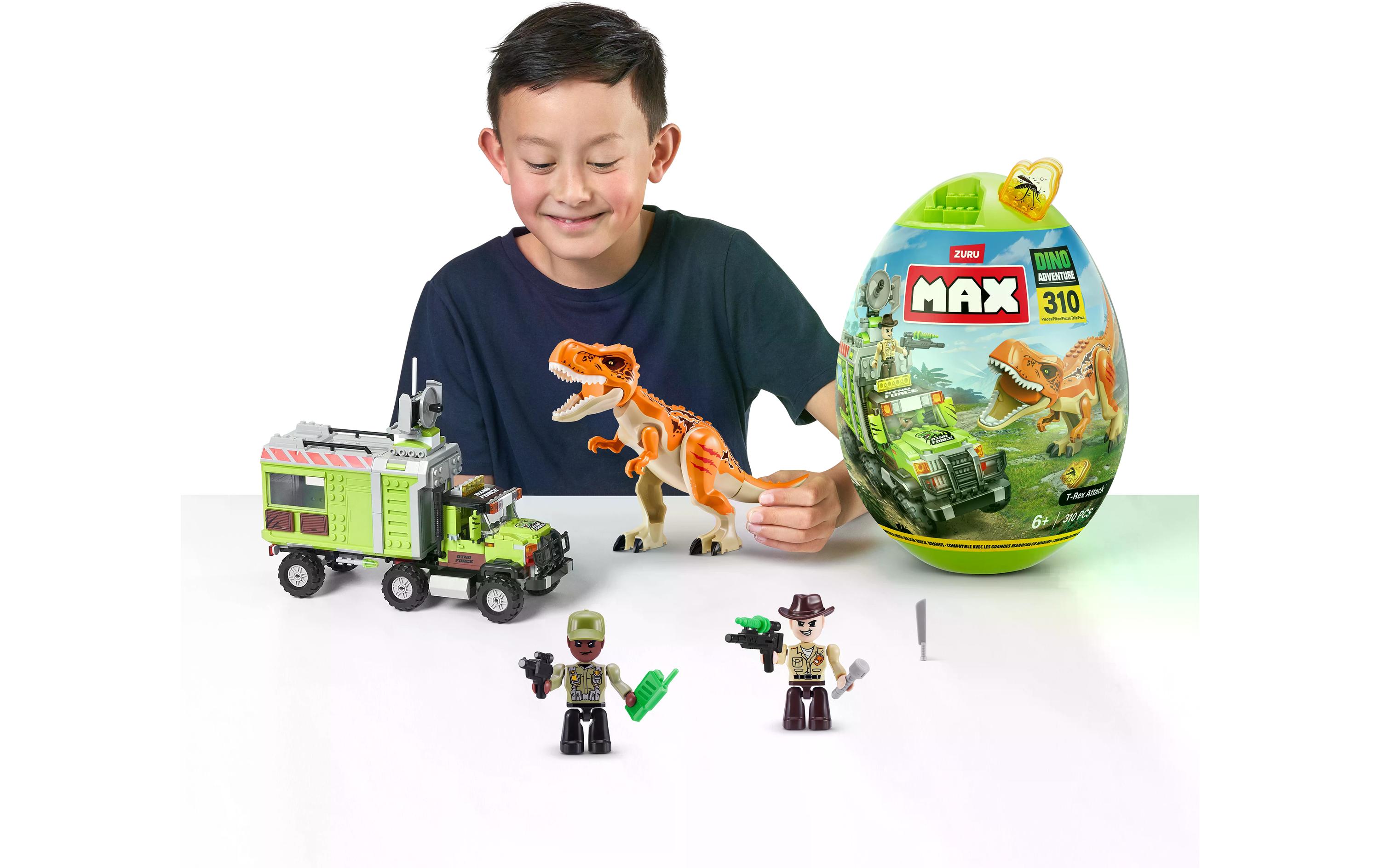 Zuru MAX Bausteine MAX Dino Adventure T-Rex Attack