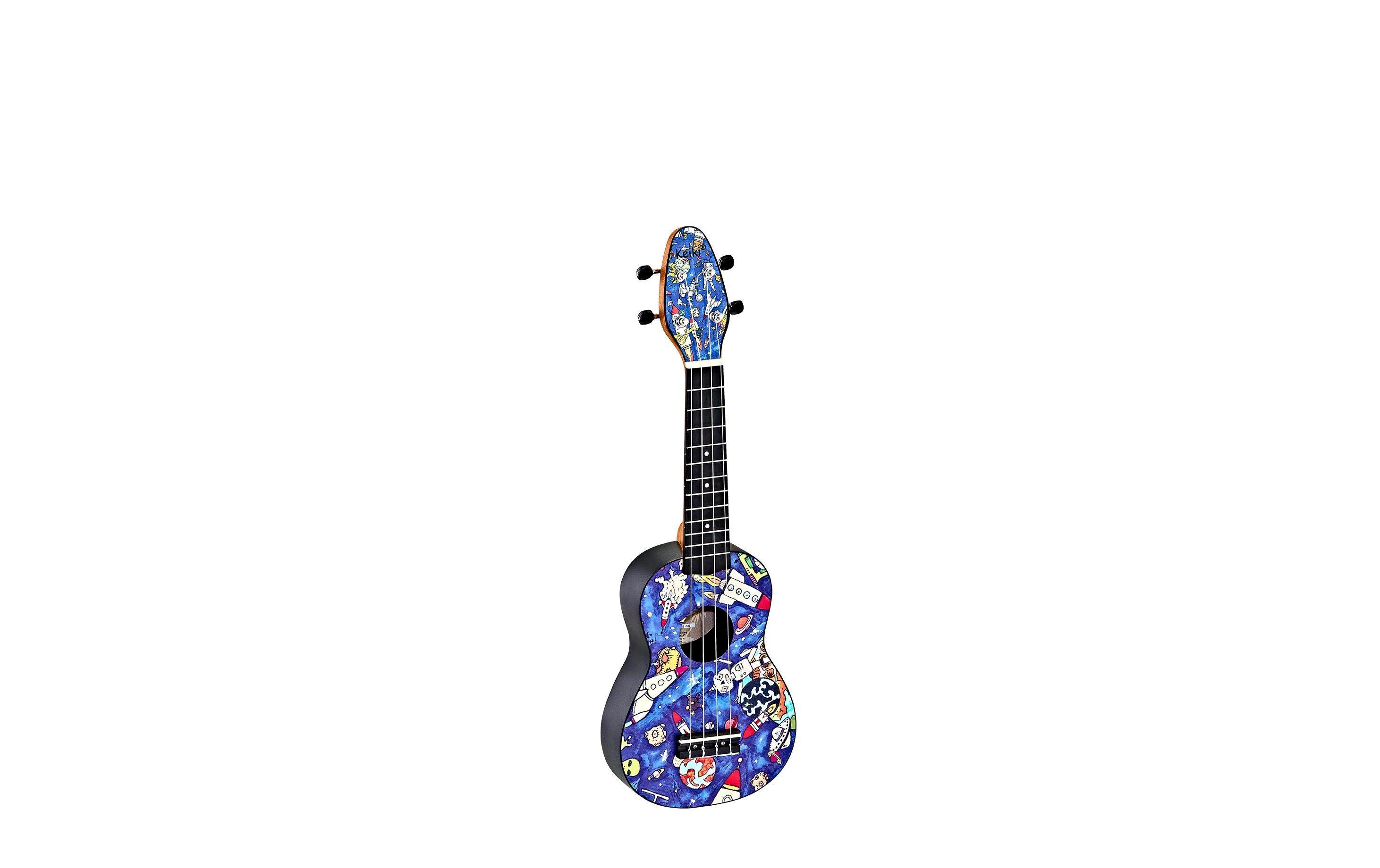 Ortega Guitars Ukulele Keiki Package K2-SP – Spaceman