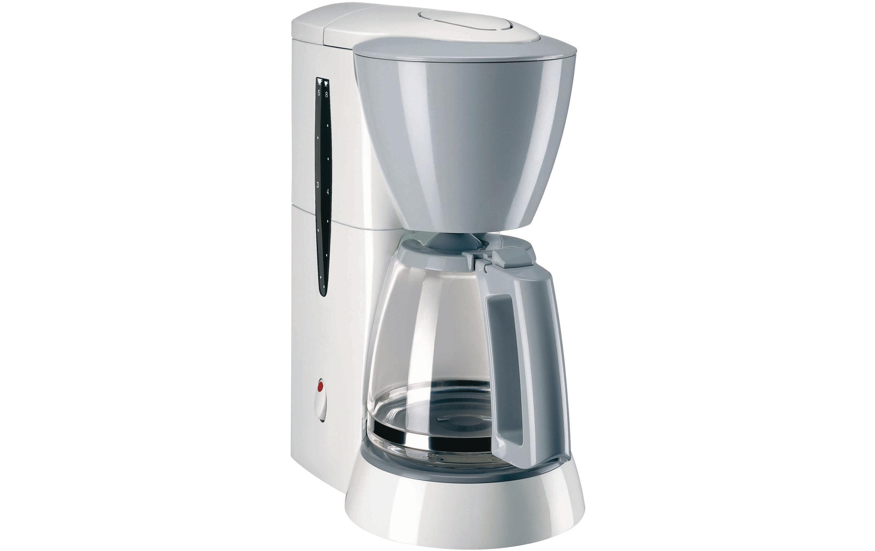 Melitta Filterkaffeemaschine Single 5 Weiss/Grau