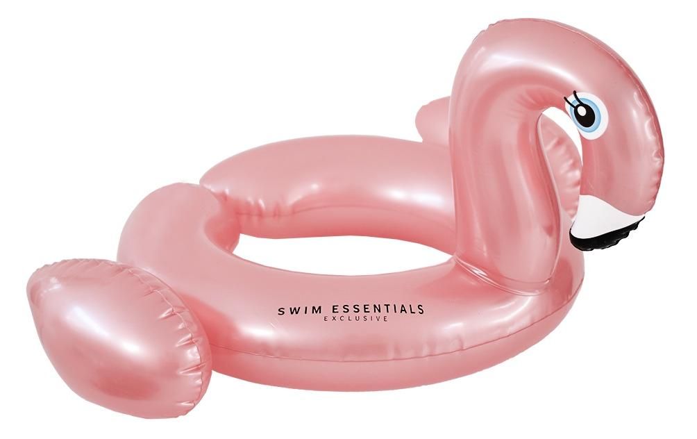 Swim Essentials Schwimmring Rose Gold Flamingo