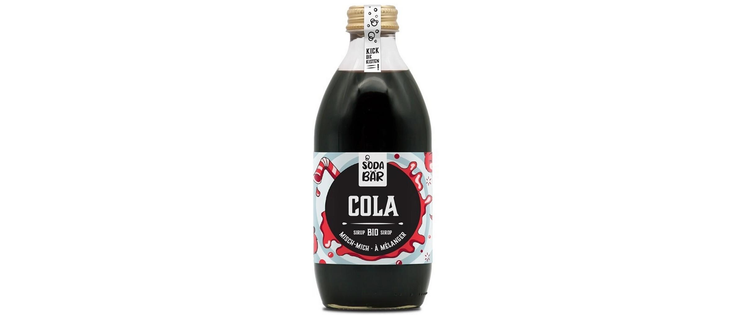 SodaBär Bio-Sirup Cola Bio 330 ml