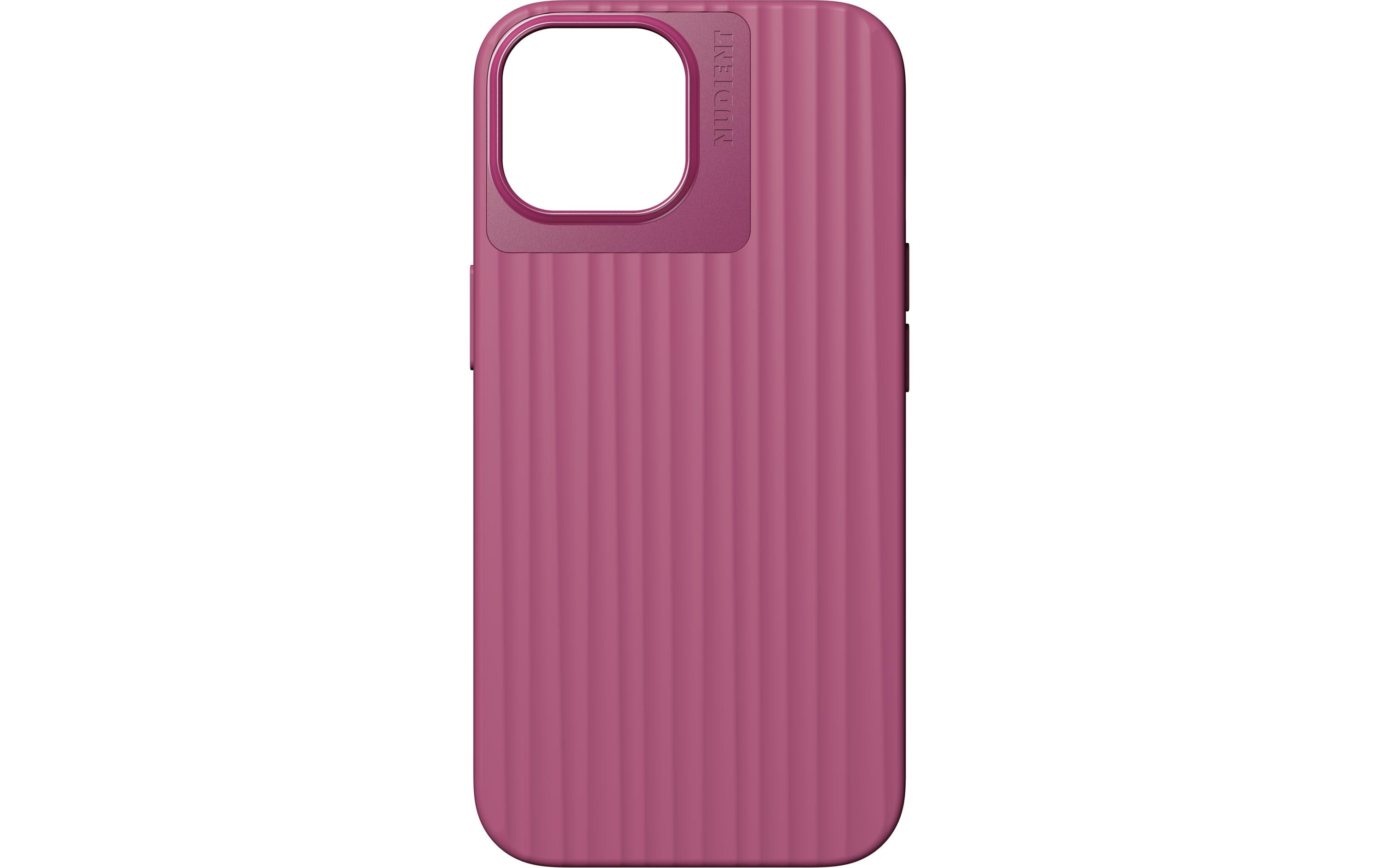 Nudient Back Cover Bold Case iPhone 15 Deep Pink