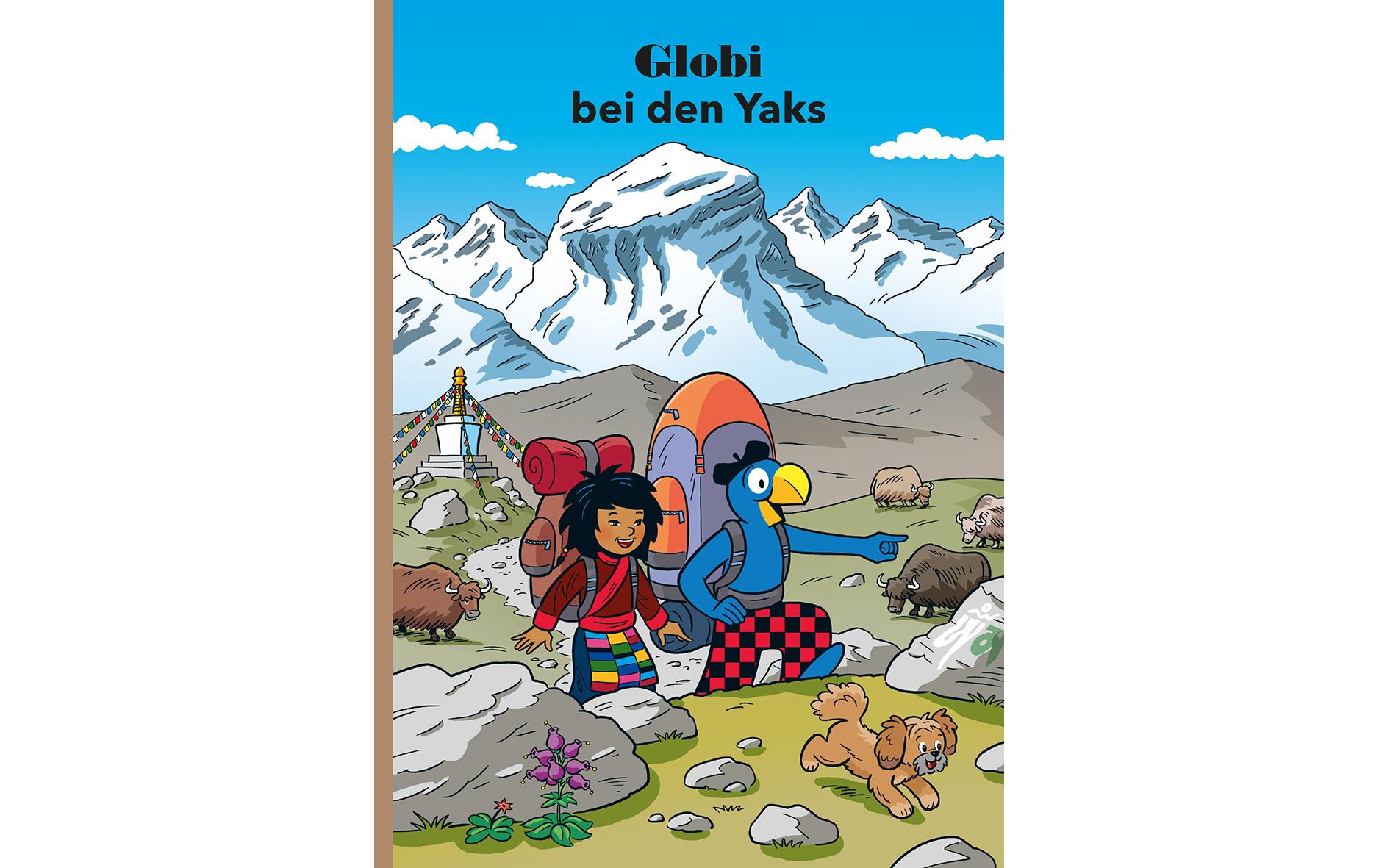 Globi Verlag Bilderbuch Globi bei den Yaks