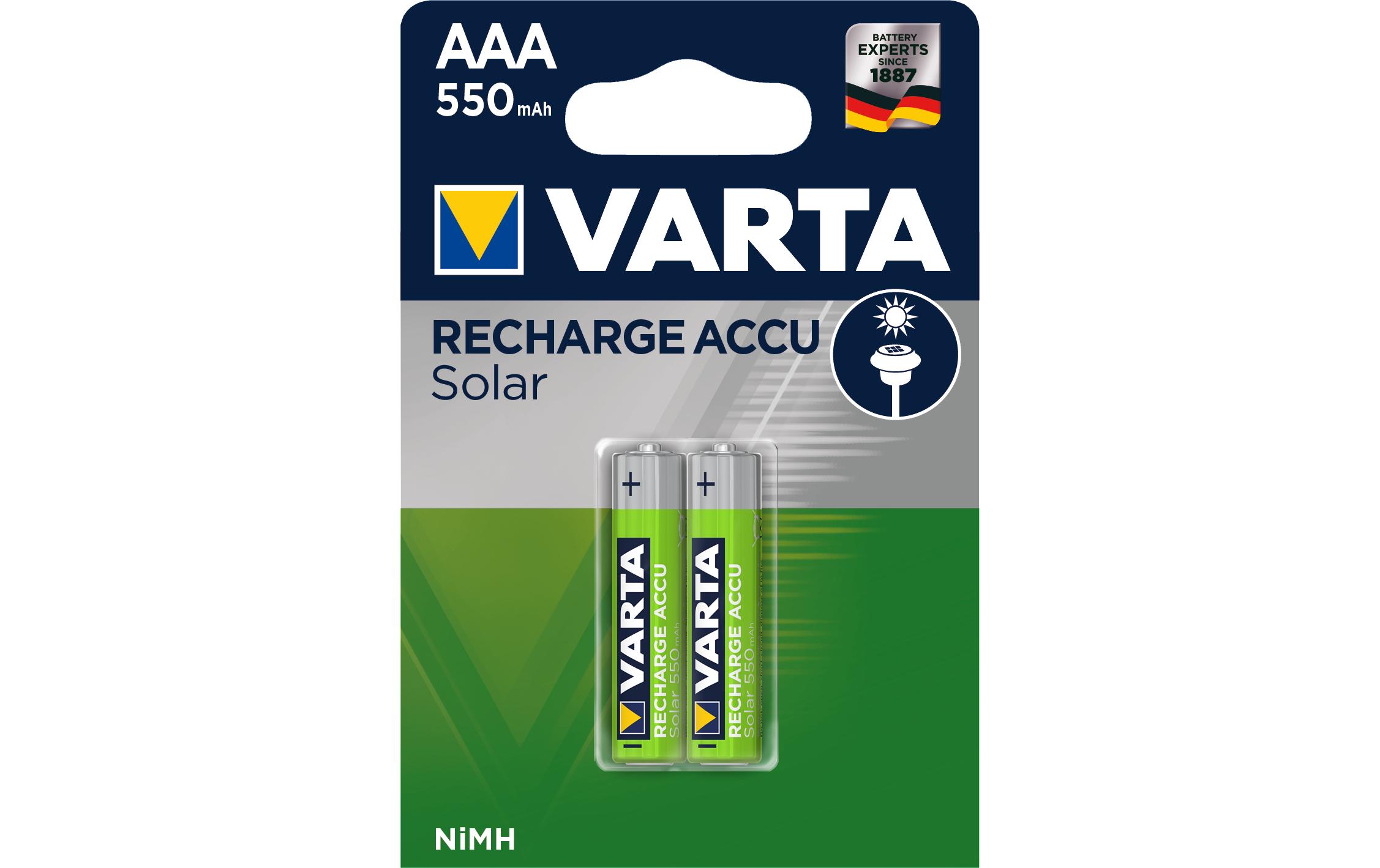 Varta Akku 2x AAA 550 mAh 550 mAh