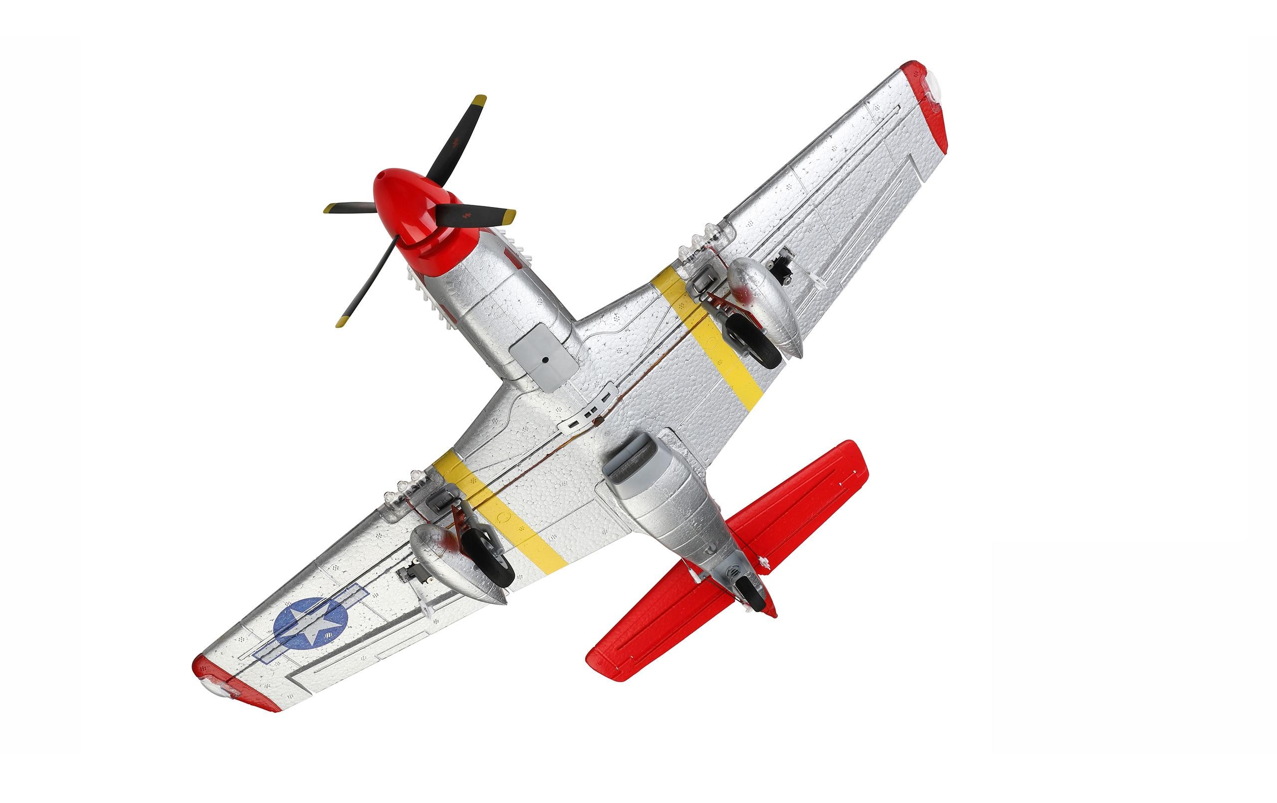 Amewi Warbird AMXflight P51 560 mm 4-Kanal, Gyro, RTF