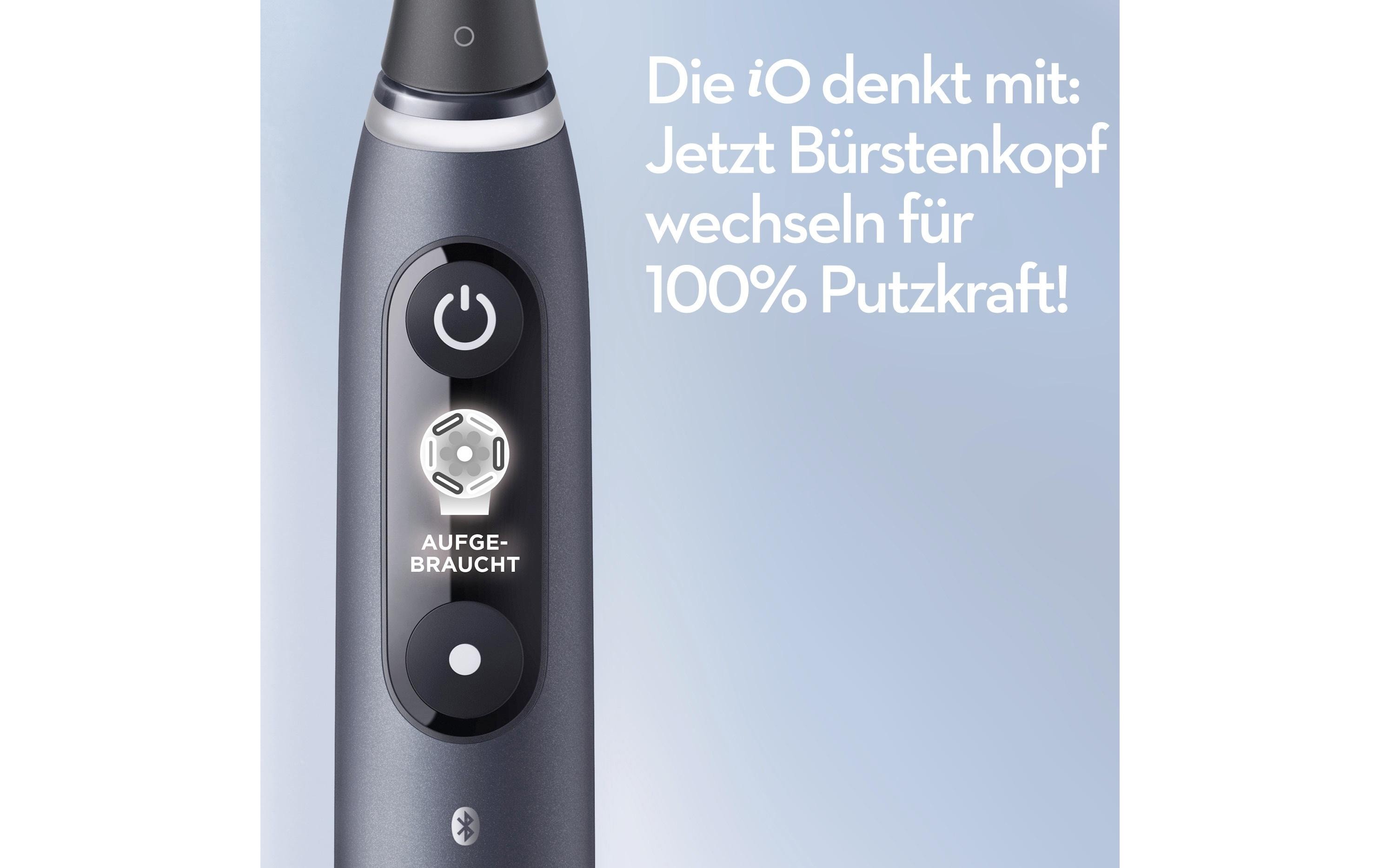 Oral-B Mikrovibrationszahnbürste iO Series 7N Black Onyx