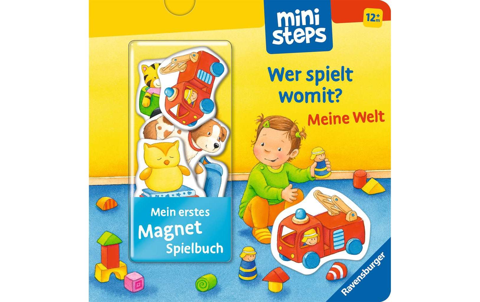 Ravensburger Bilderbuch ministeps: Wer spielt womit? Meine Welt