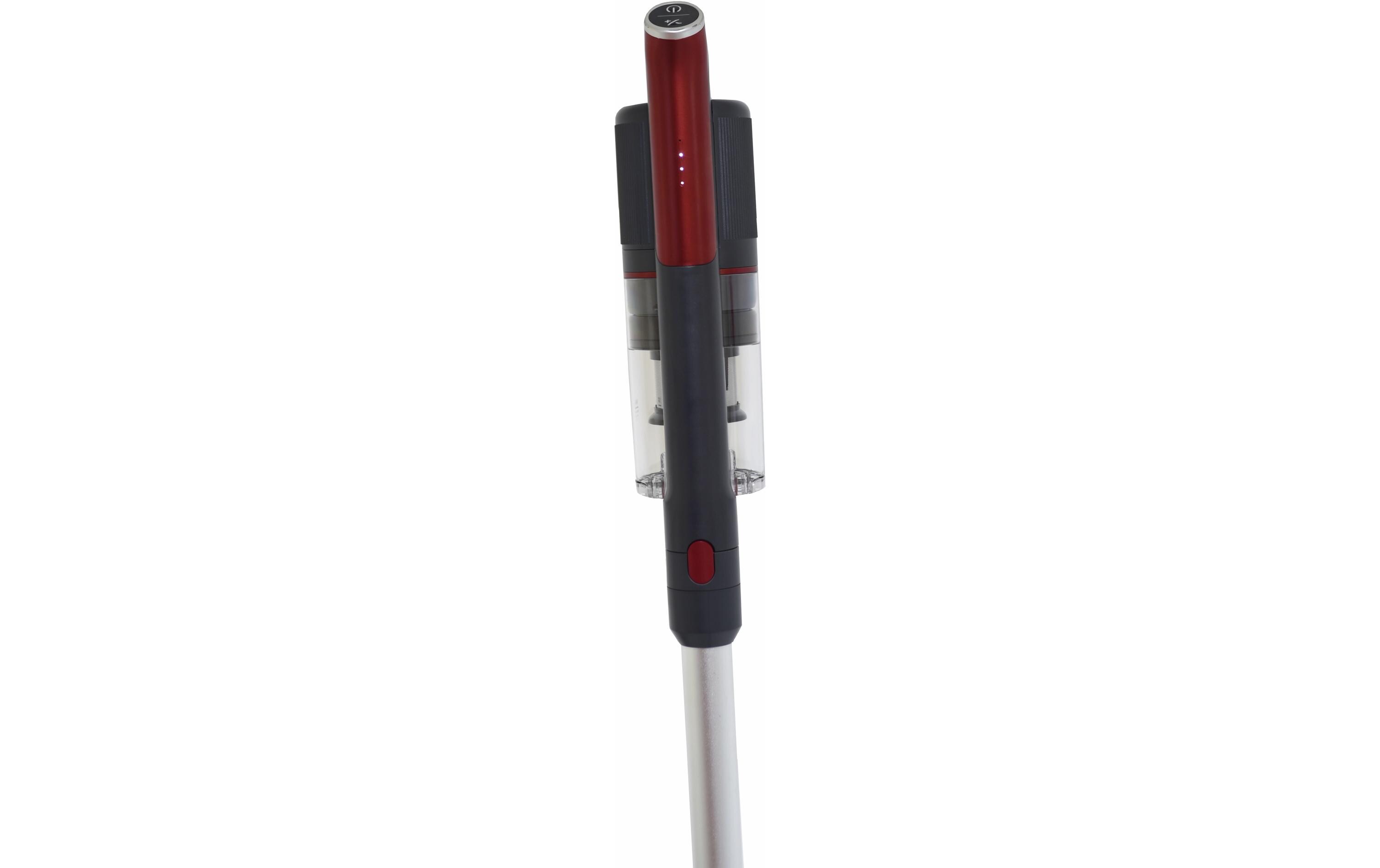 OHMEX Akku-Hand- und Stielsauger OHM-VVC-9023 Grau/Rot