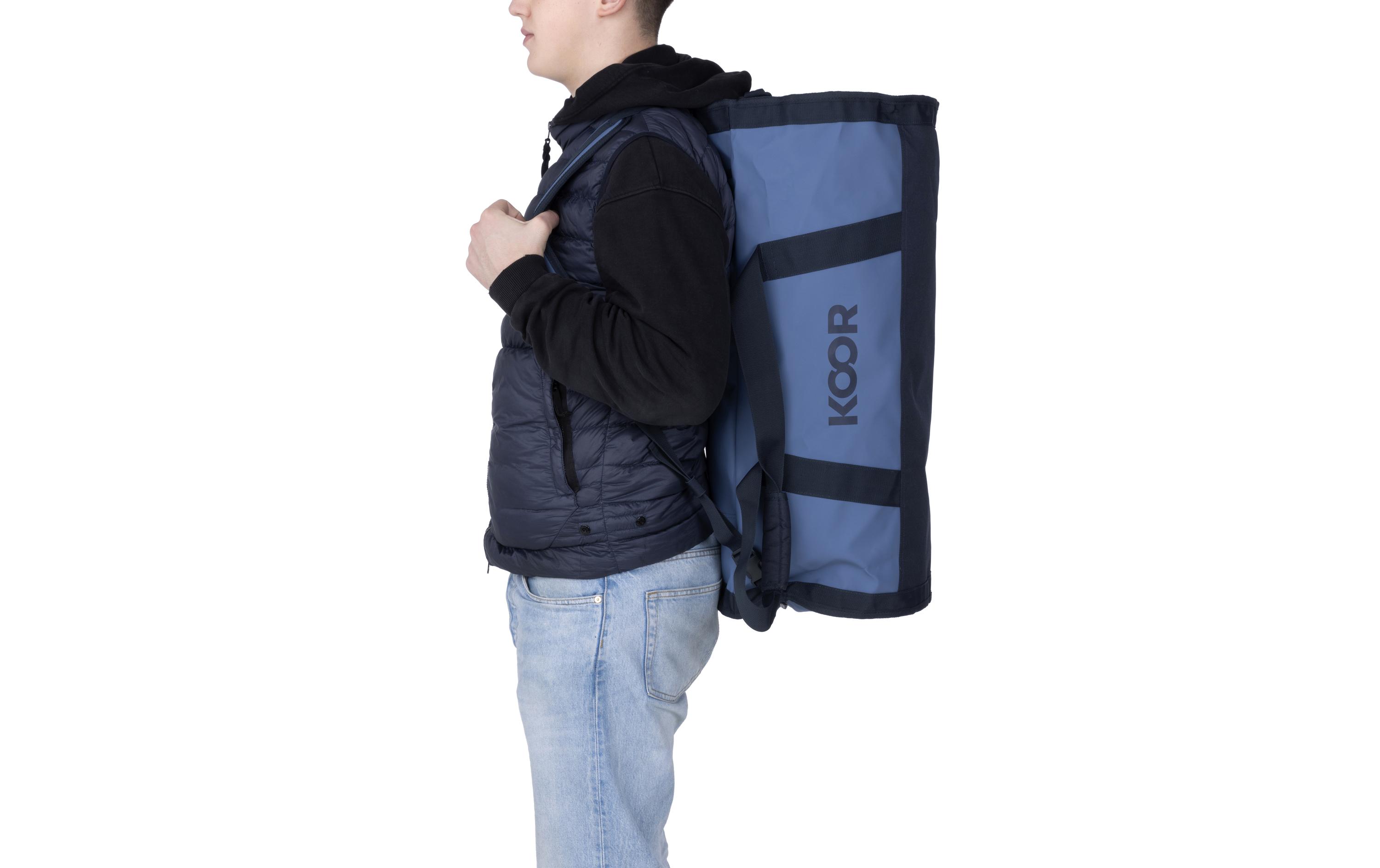 KOOR Duffle Bag Sooma 70 l, Blau