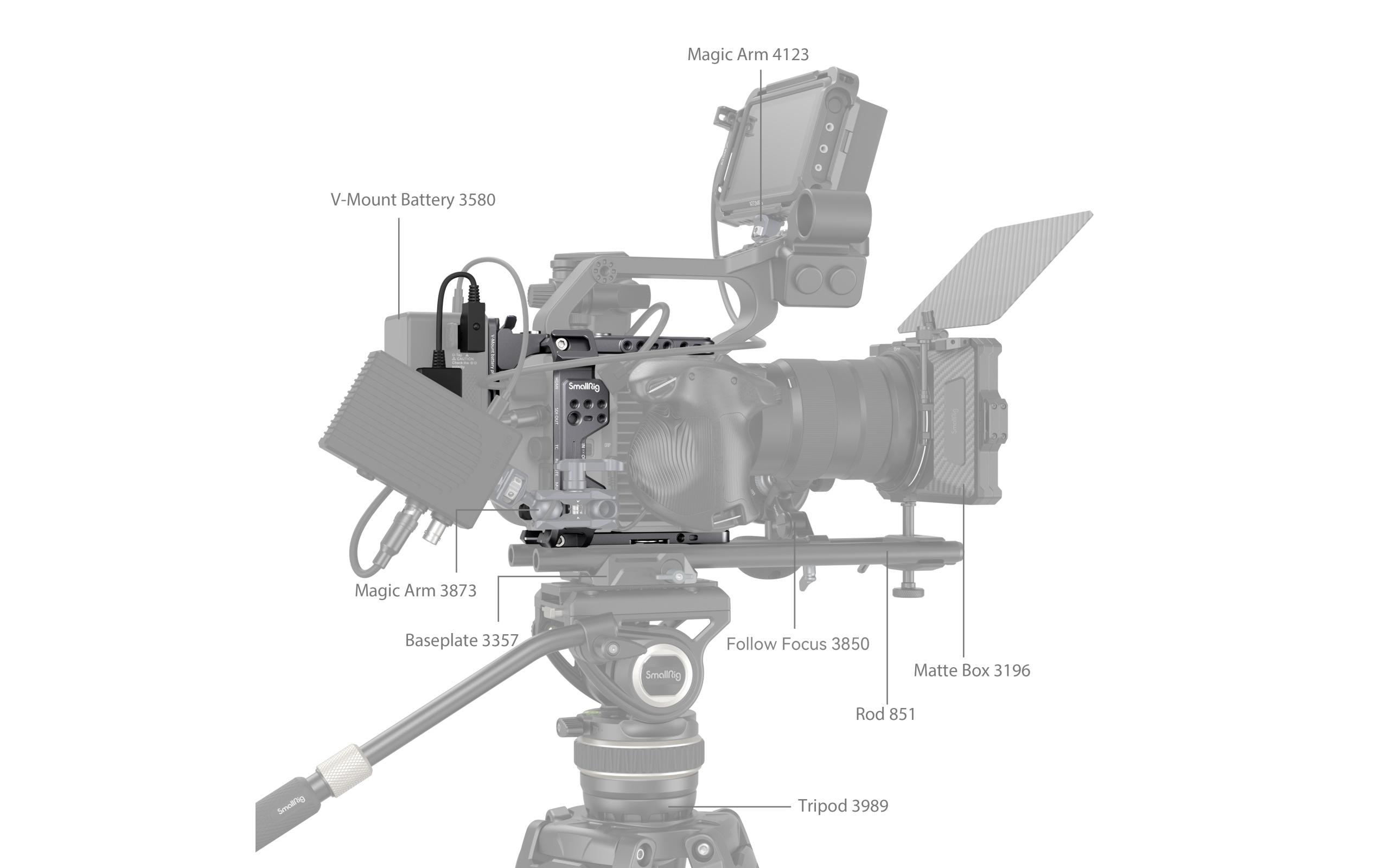 Smallrig Cage Kit für Sony FX6