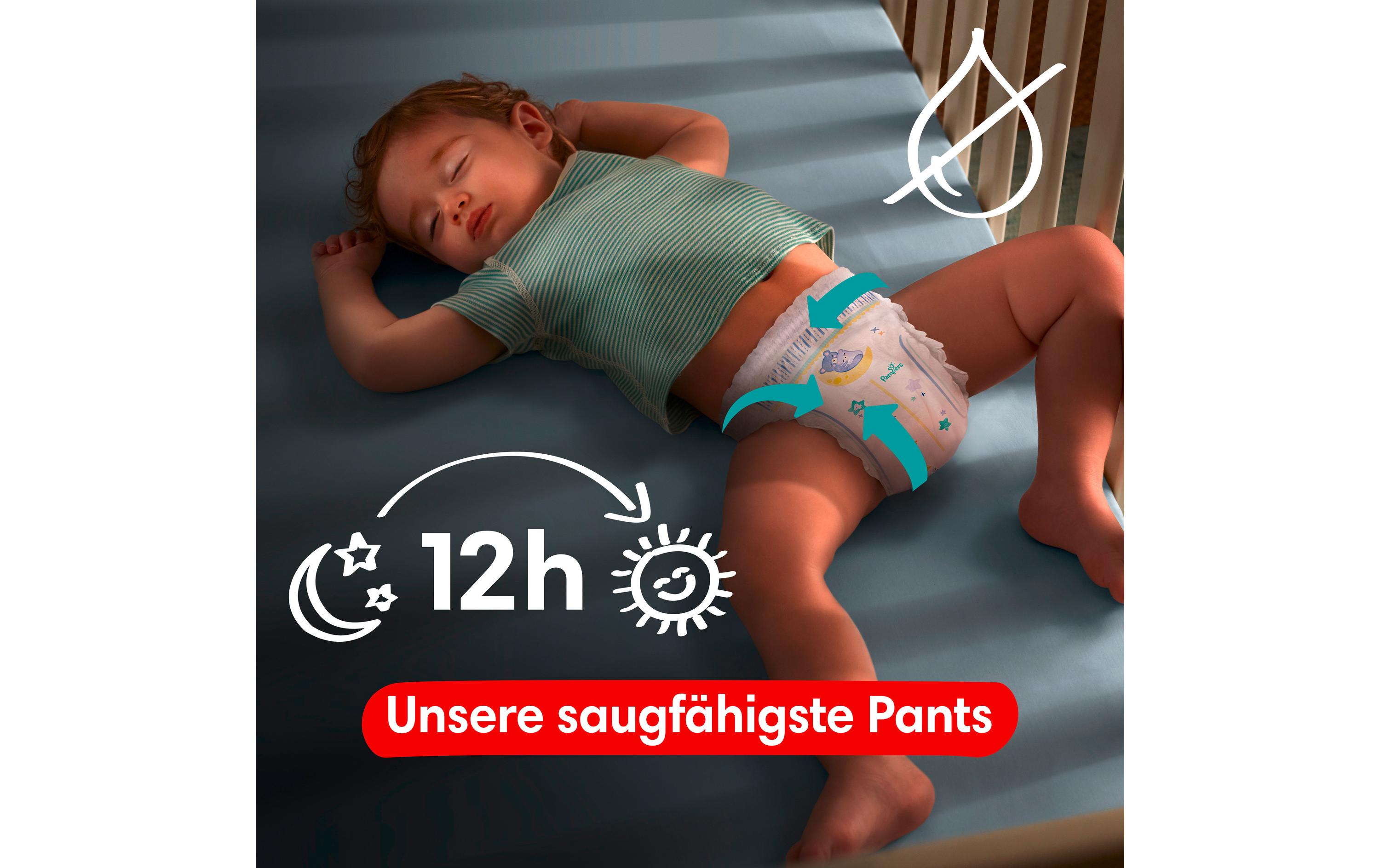 Pampers Nachtwindeln Baby Dry Night Pants Grösse 6