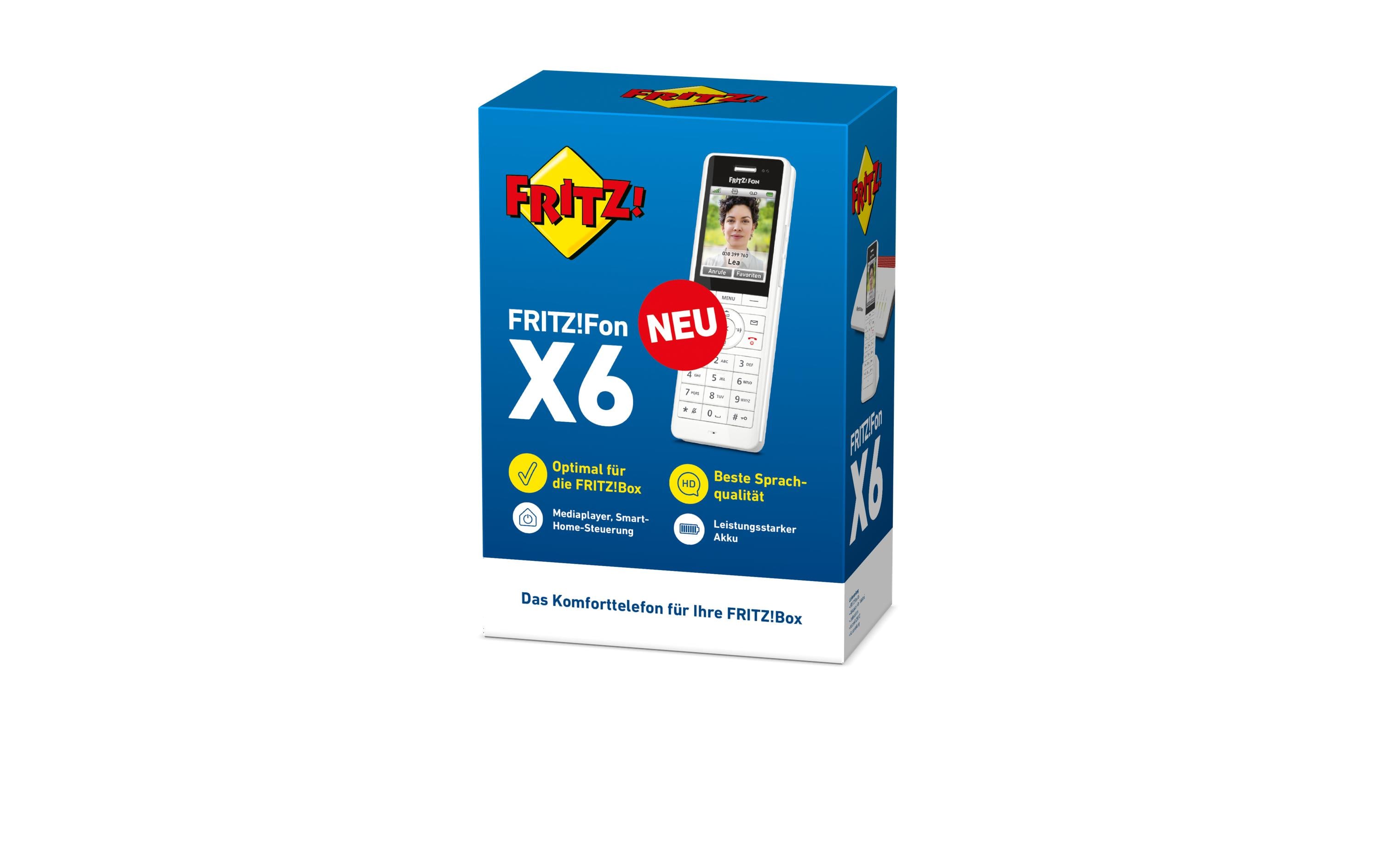 AVM Mobilteil FRITZ!Fon X6 Weiss