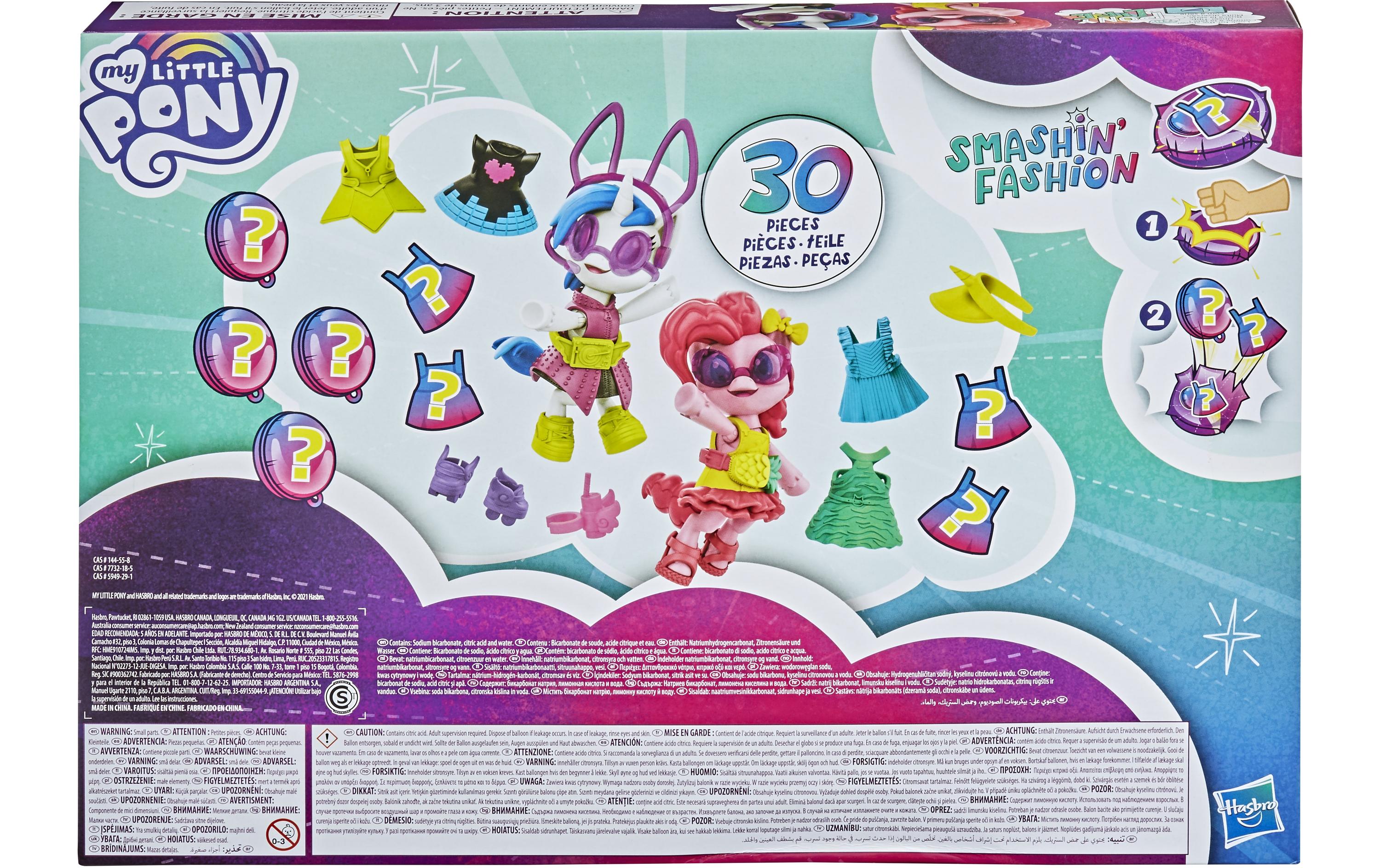 My Little Pony My Little Pony Fashion Schmetter-Packs Pinkie Pie & DJ Pon-3