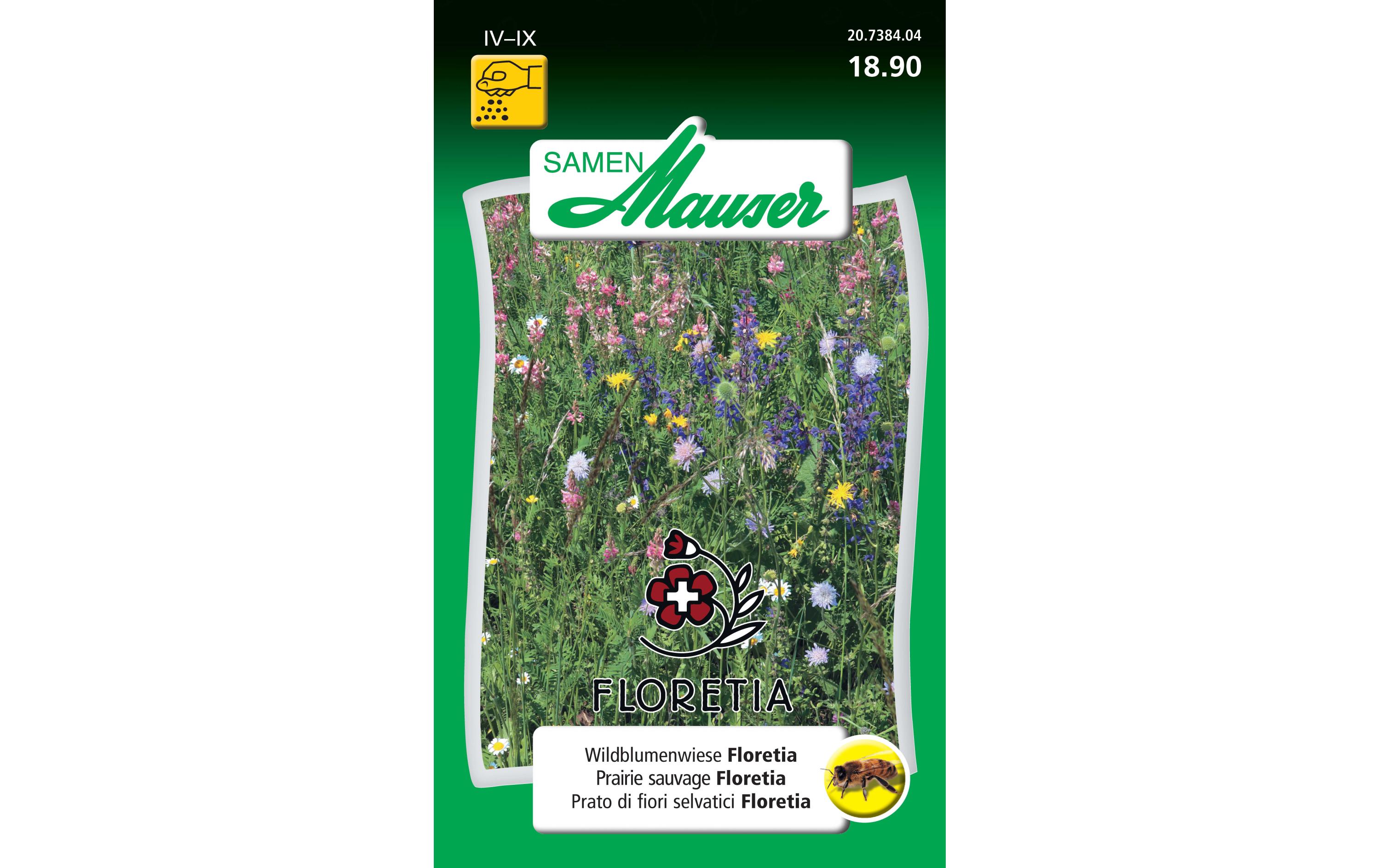 Samen Mauser Saatgut Floretia Wildblumenwiese