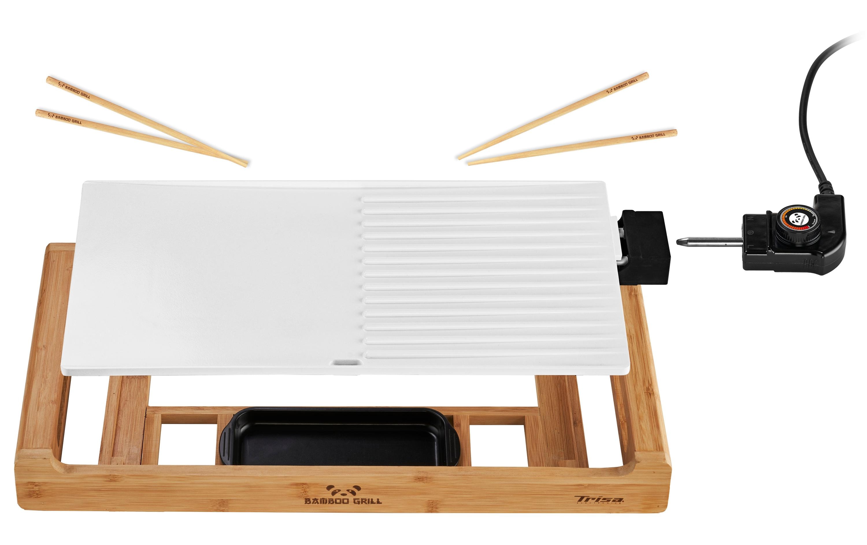 Trisa Tischgrill Bamboo Grill 1800 W