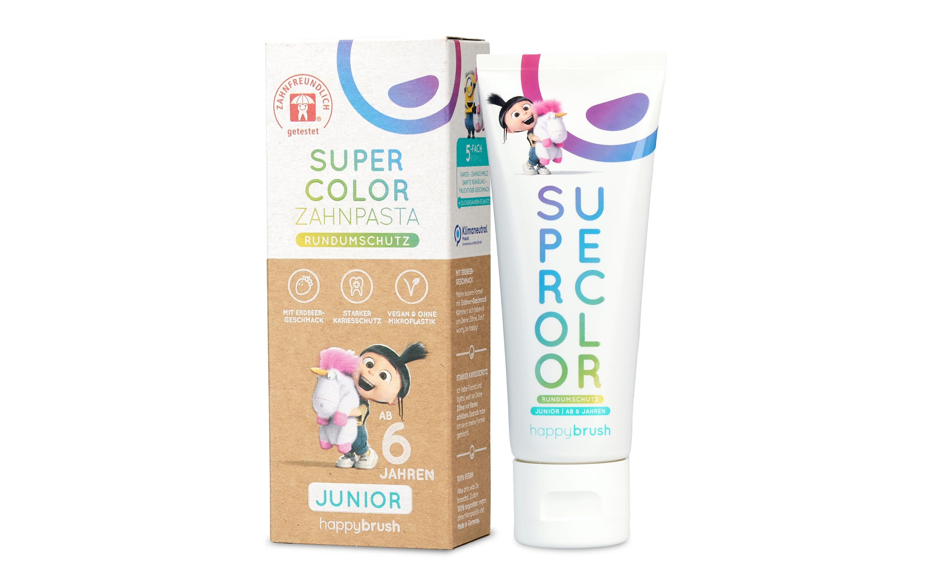 happybrush Zahnpasta SuperColor 75 ml