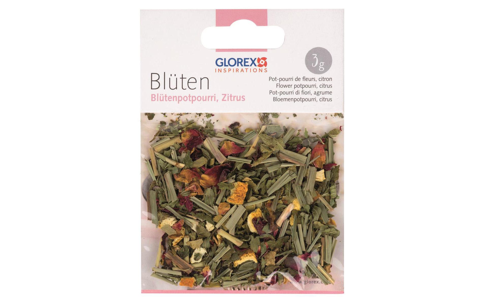 Glorex Blüten Potpourri Zitrus 3g