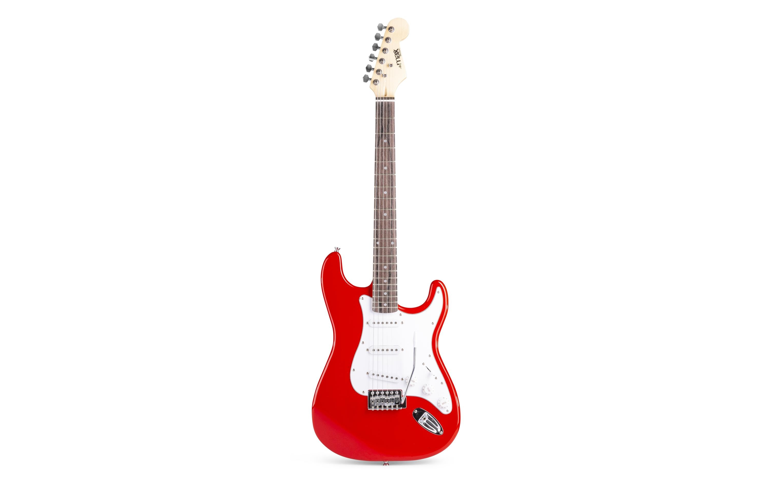 MAX E-Gitarre GigKit Rot