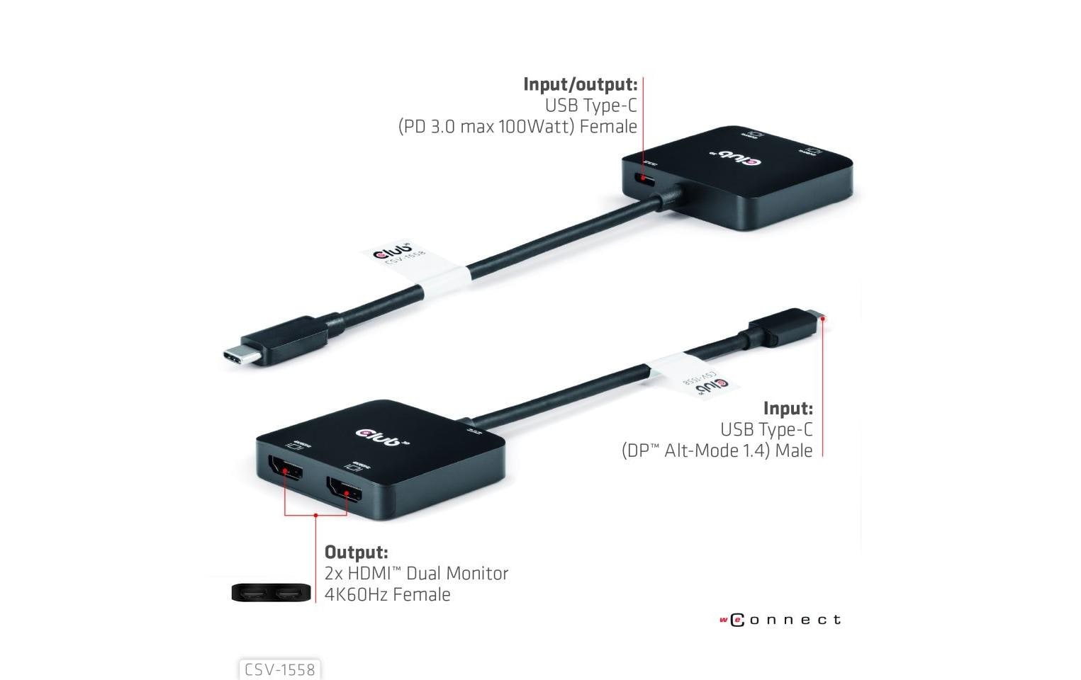 Club 3D USB-Hub CSV-1558