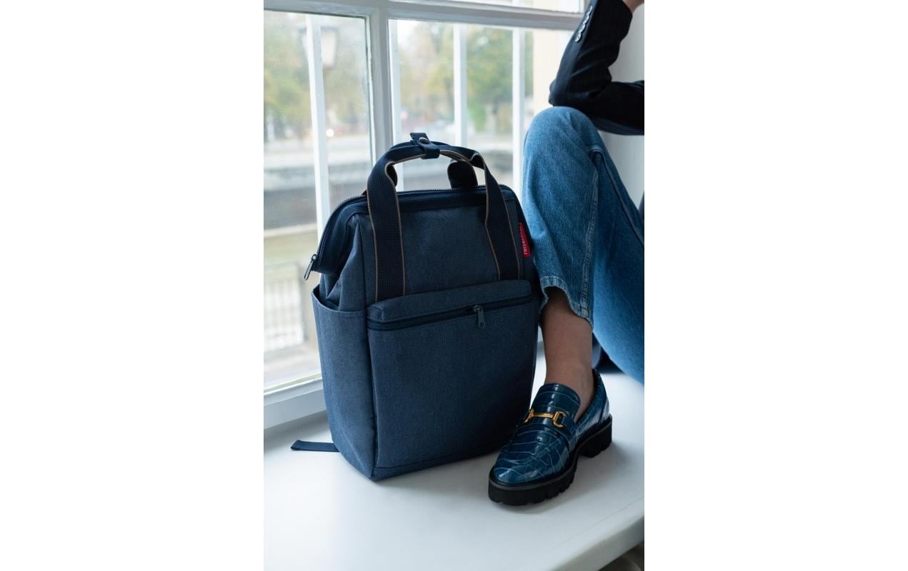 Reisenthel Rucksack Allrounder R Herringbone Dark Blue