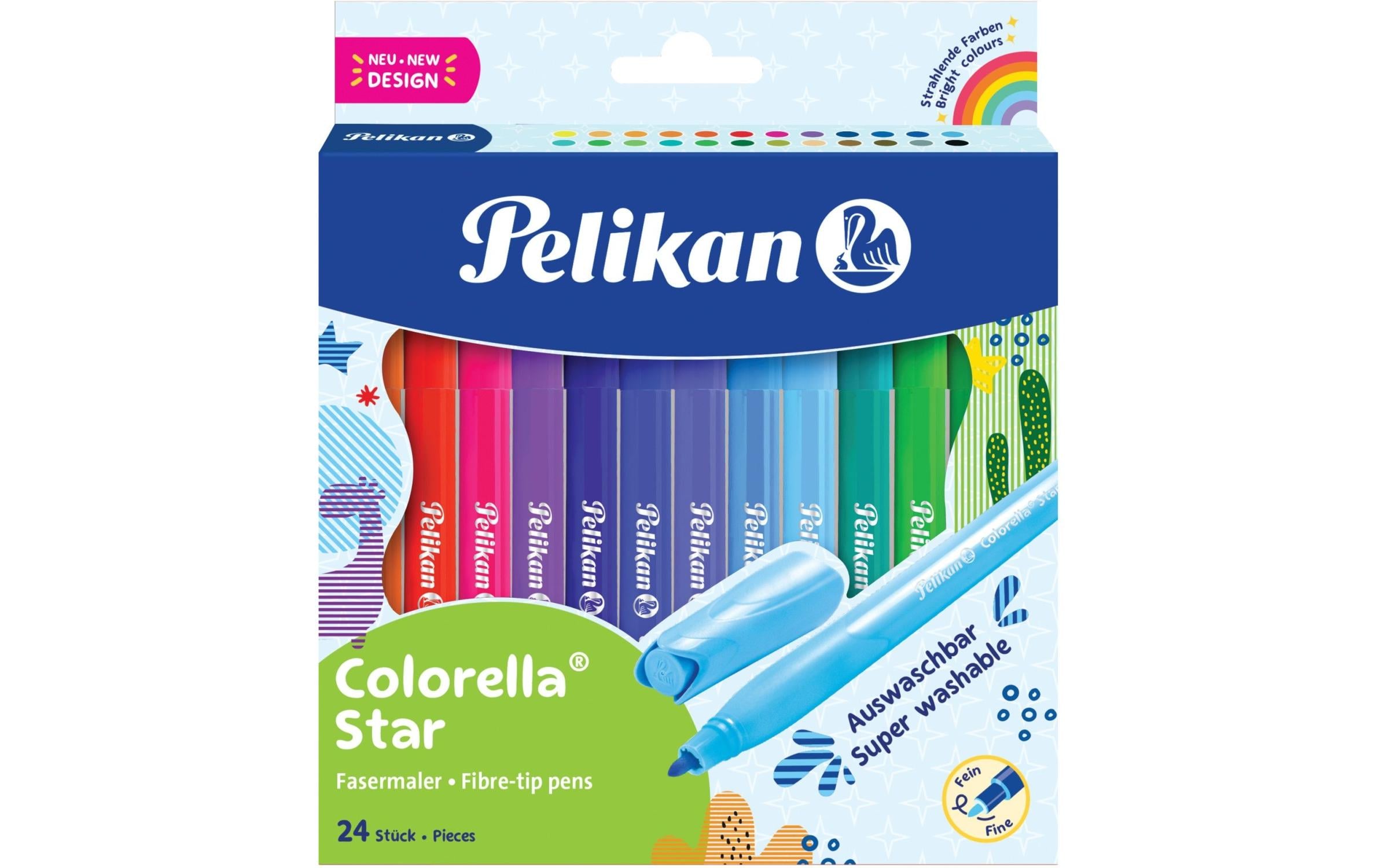 Pelikan Filzstift Colorella Star 0.6 mm, 24 Farben