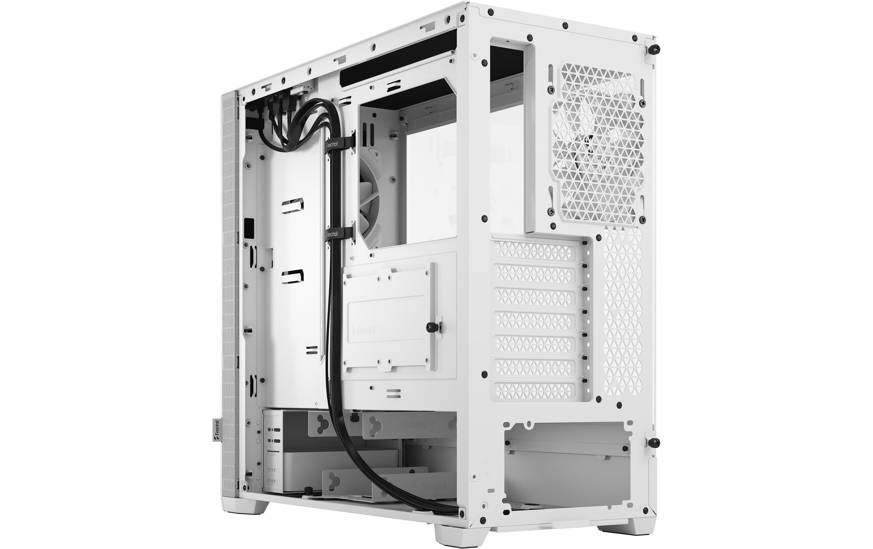 Fractal Design PC-Gehäuse Pop Silent TG Weiss