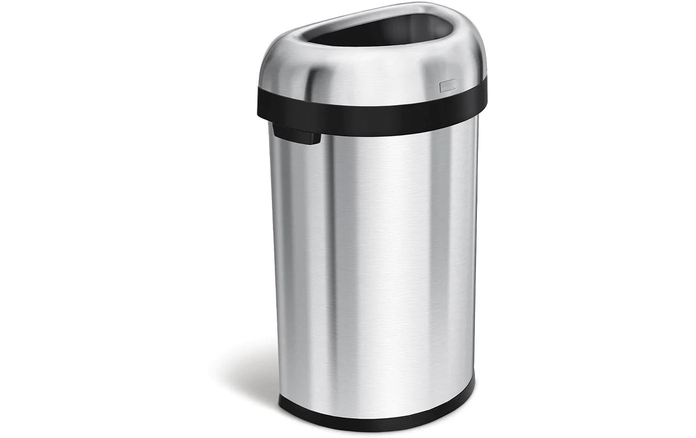 Simplehuman Abfalleimer CW1468 60 Liter, Silber