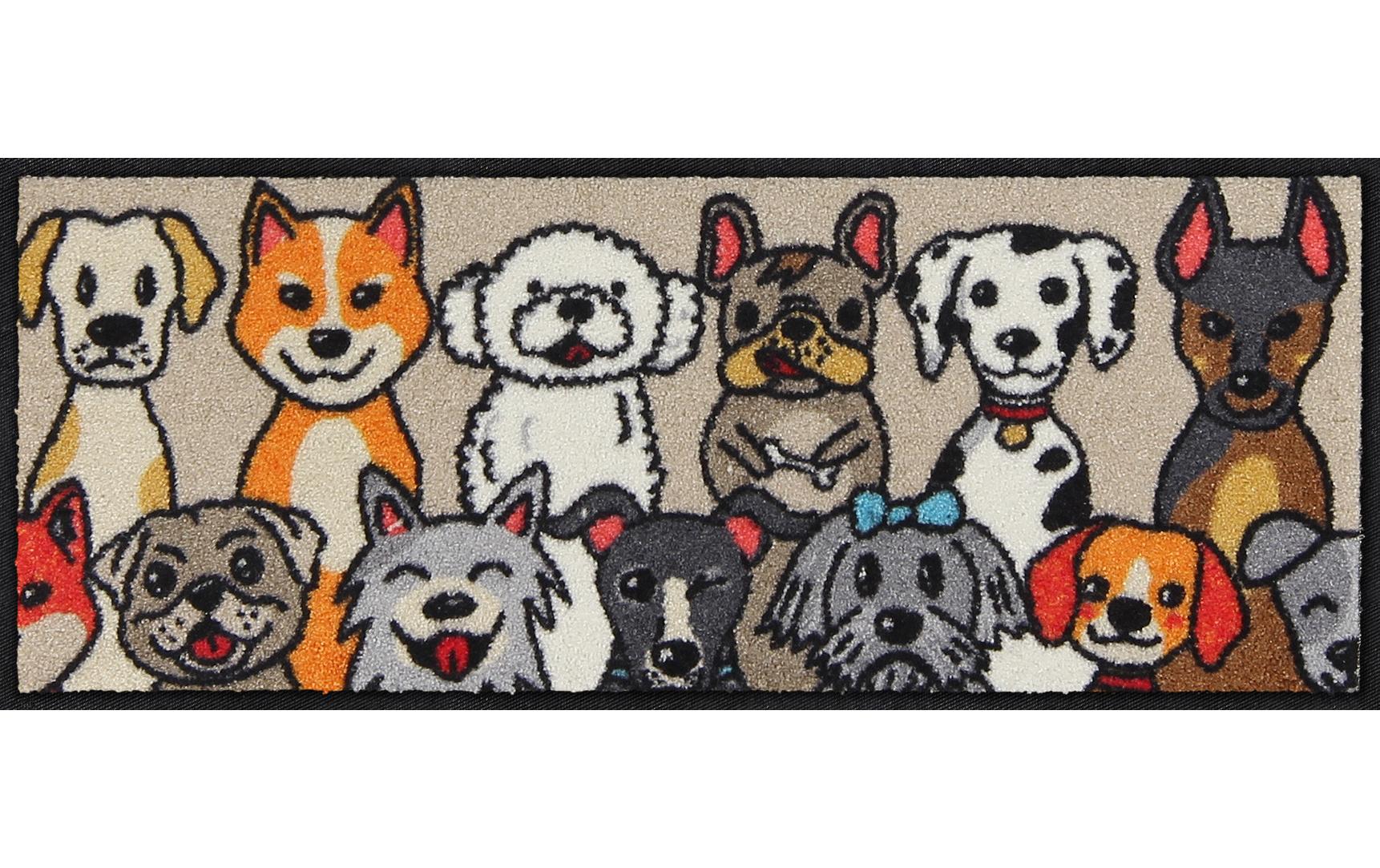 Salonlöwe Fussmatte Dog People 30 cm x 75 cm