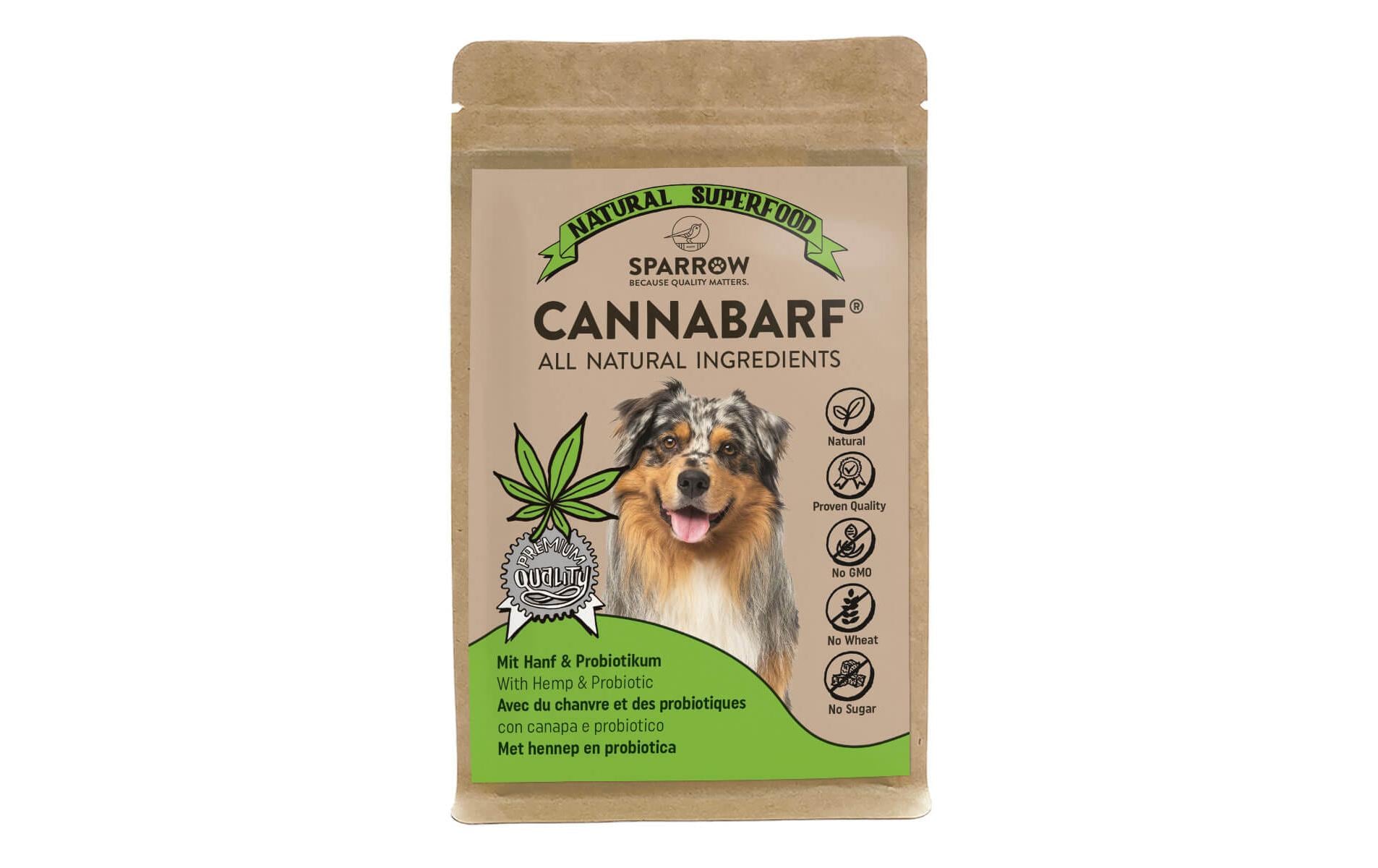 Sparrow Hunde-Nahrungsergänzung CannaBarf, 100 g