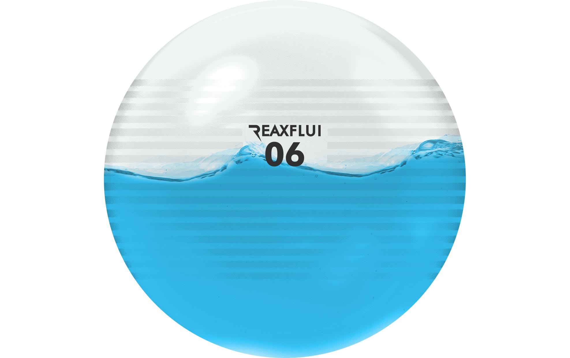 Reaxing Medizinball FLUI Transparent, 24 cm, 6 kg