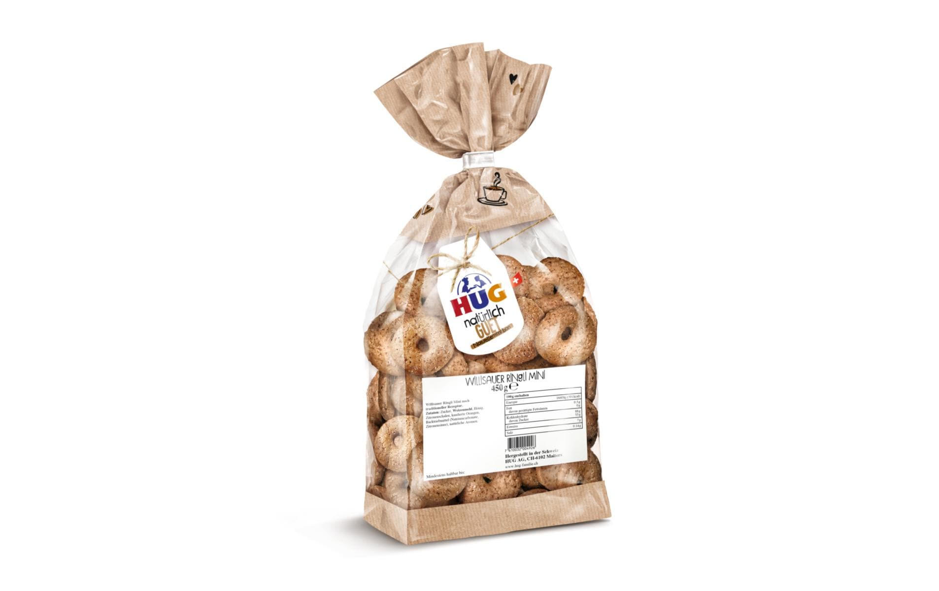 HUG Guetzli Willisauer Ringli Mini 450 g