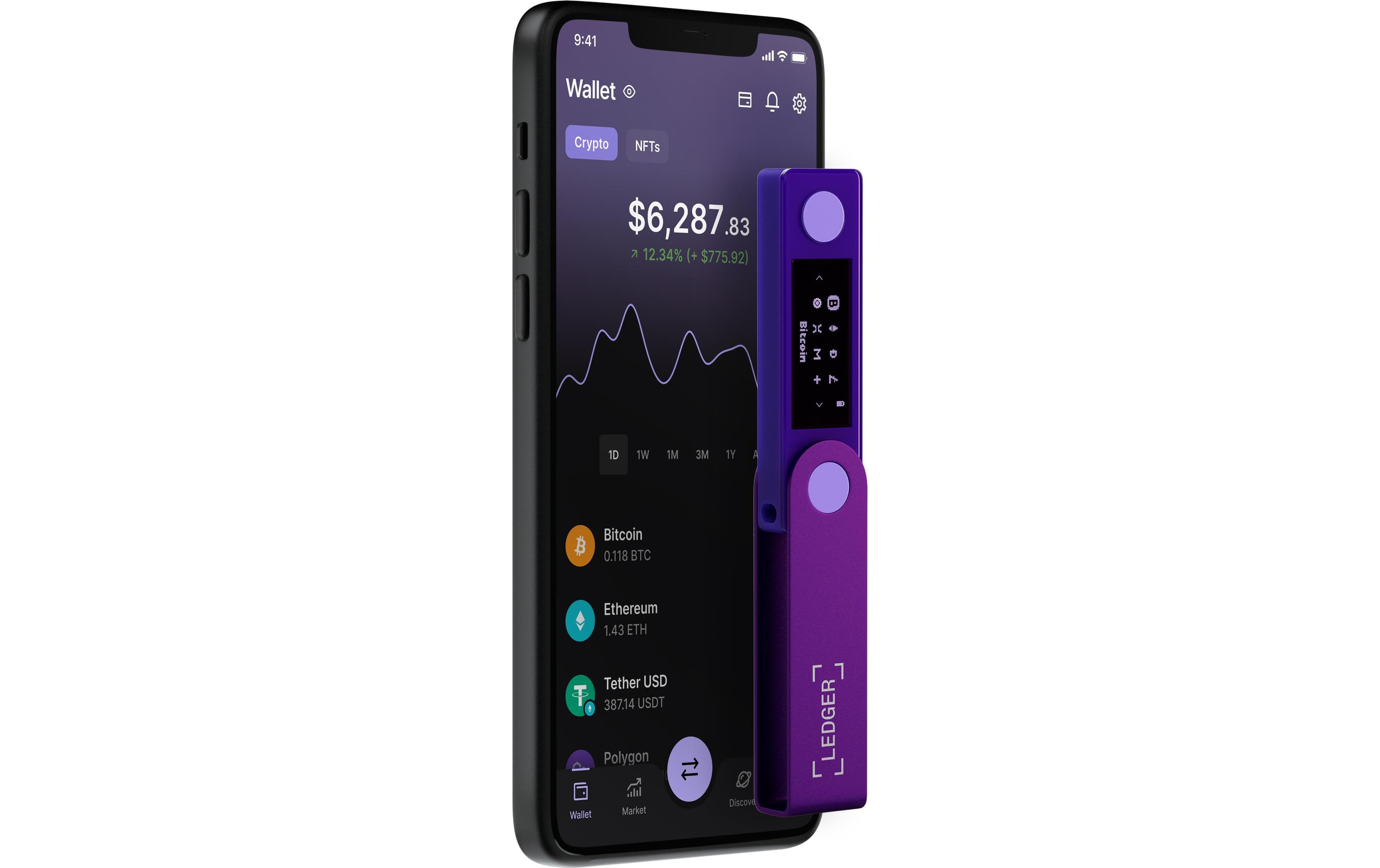 Ledger Nano X Amethyst Purple