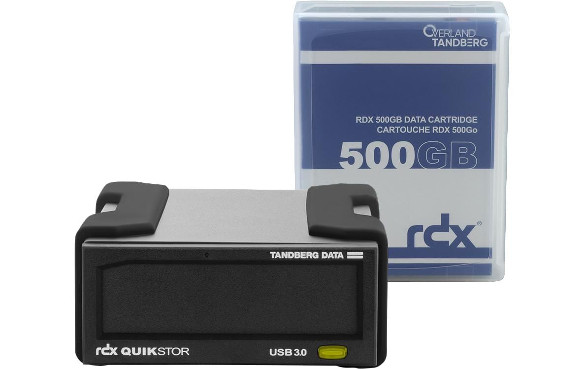 Tandberg Data RDX-Laufwerk 8863-RDX RDX QuikStor USB 3.0/extern 0.5 TB