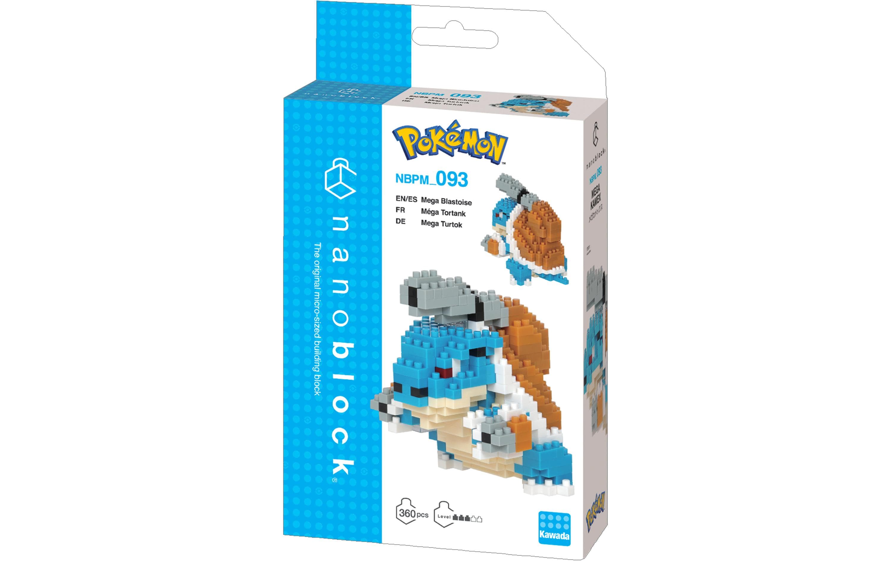 Nanoblock Pokémon Mega Blastoise Level 3