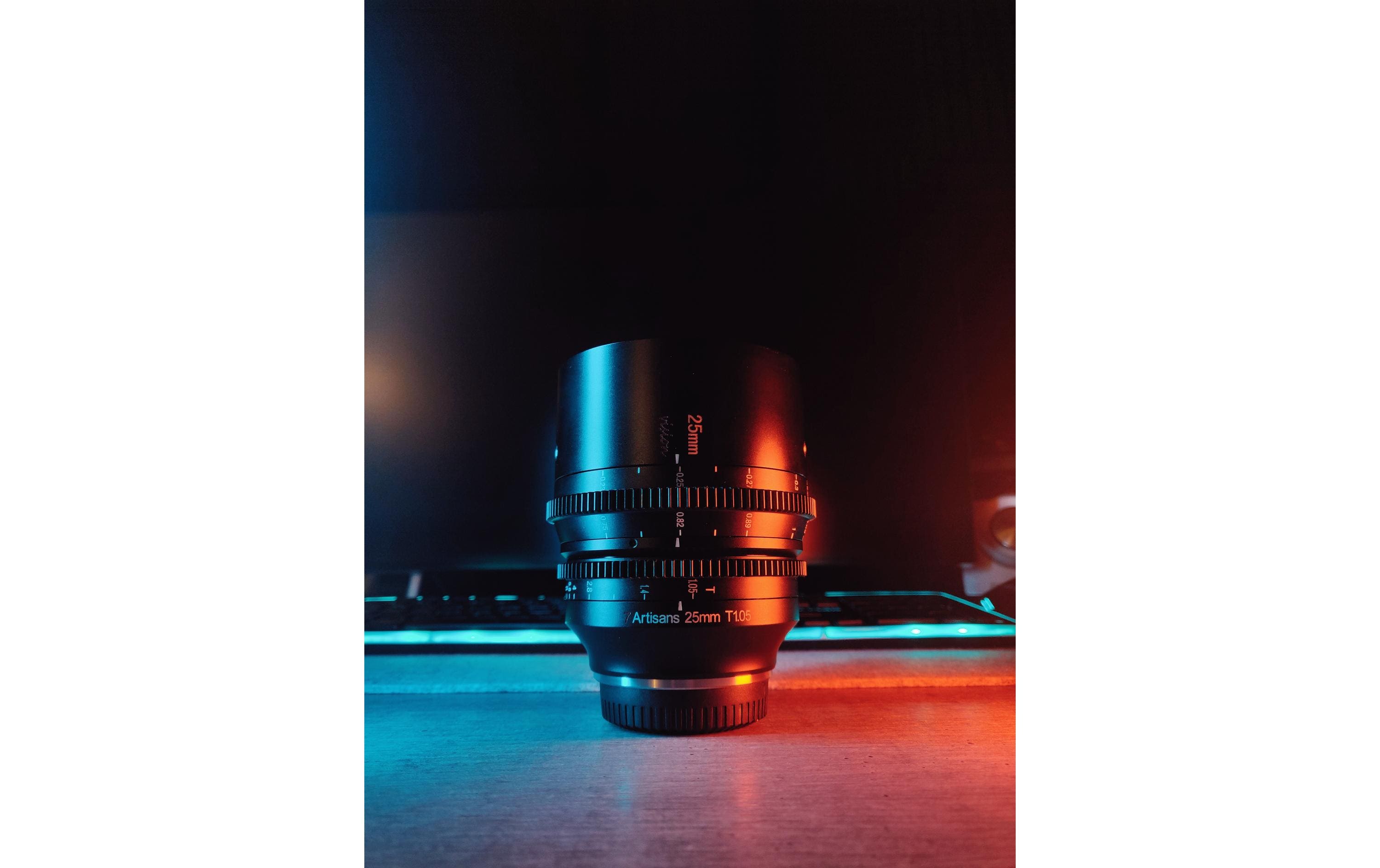 7Artisans Festbrennweite 25mm T/1.05 – L-Mount