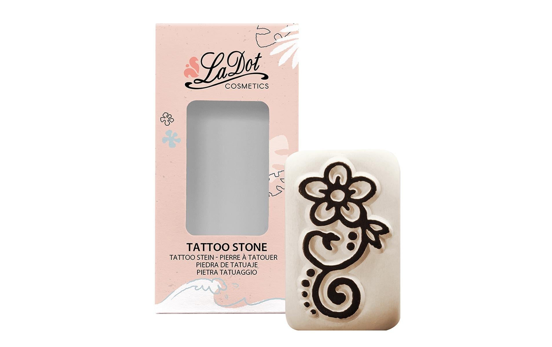 LaDot Tattoostempel Blume Medium