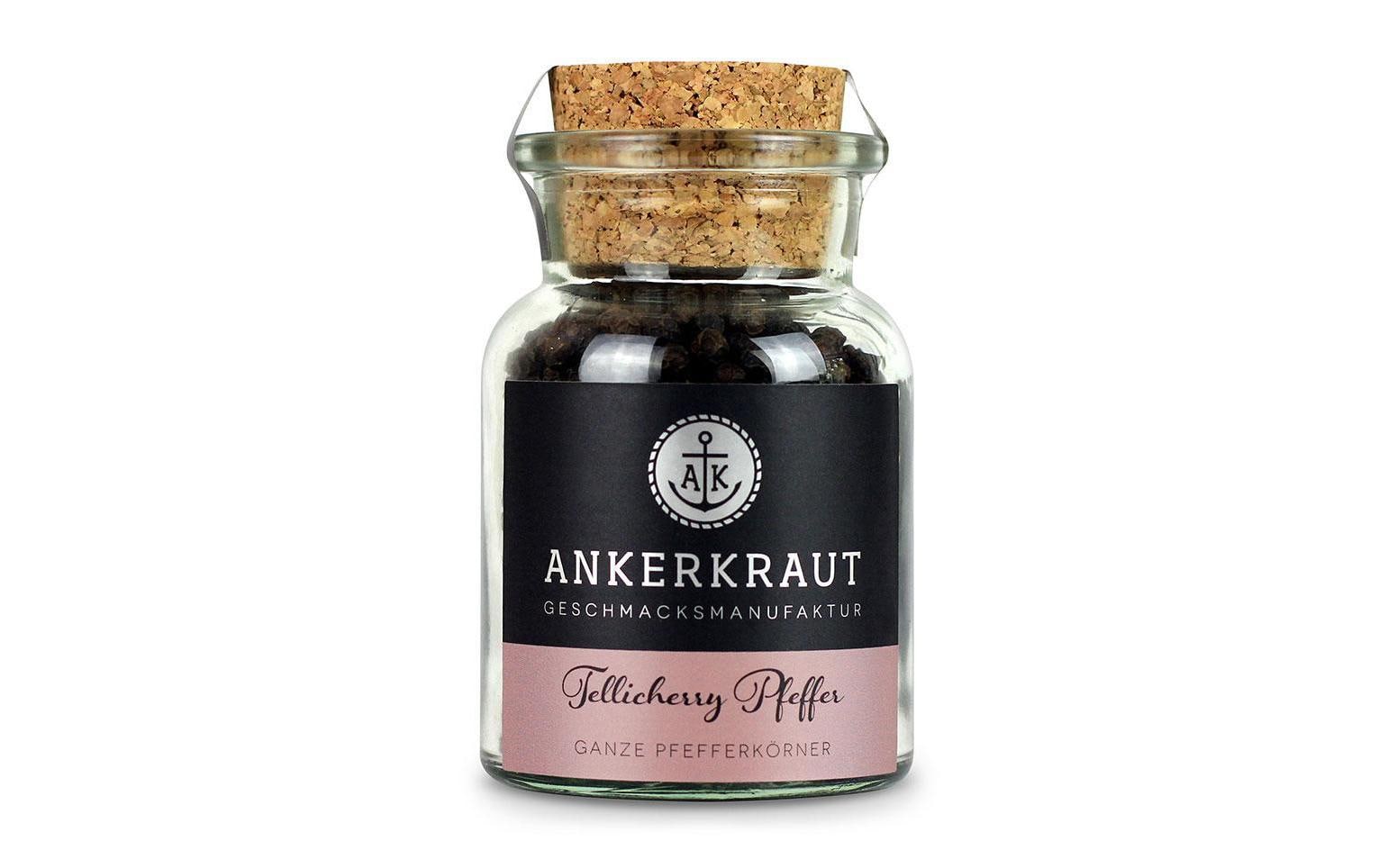 Ankerkraut Gewürz Tellicherry Pfeffer ganz 70 g