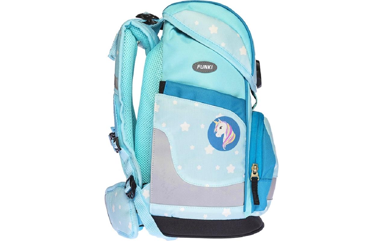 Funki Schulthek-Set Cuby-Bag Einhorn 20 l, 5-teiliges Set