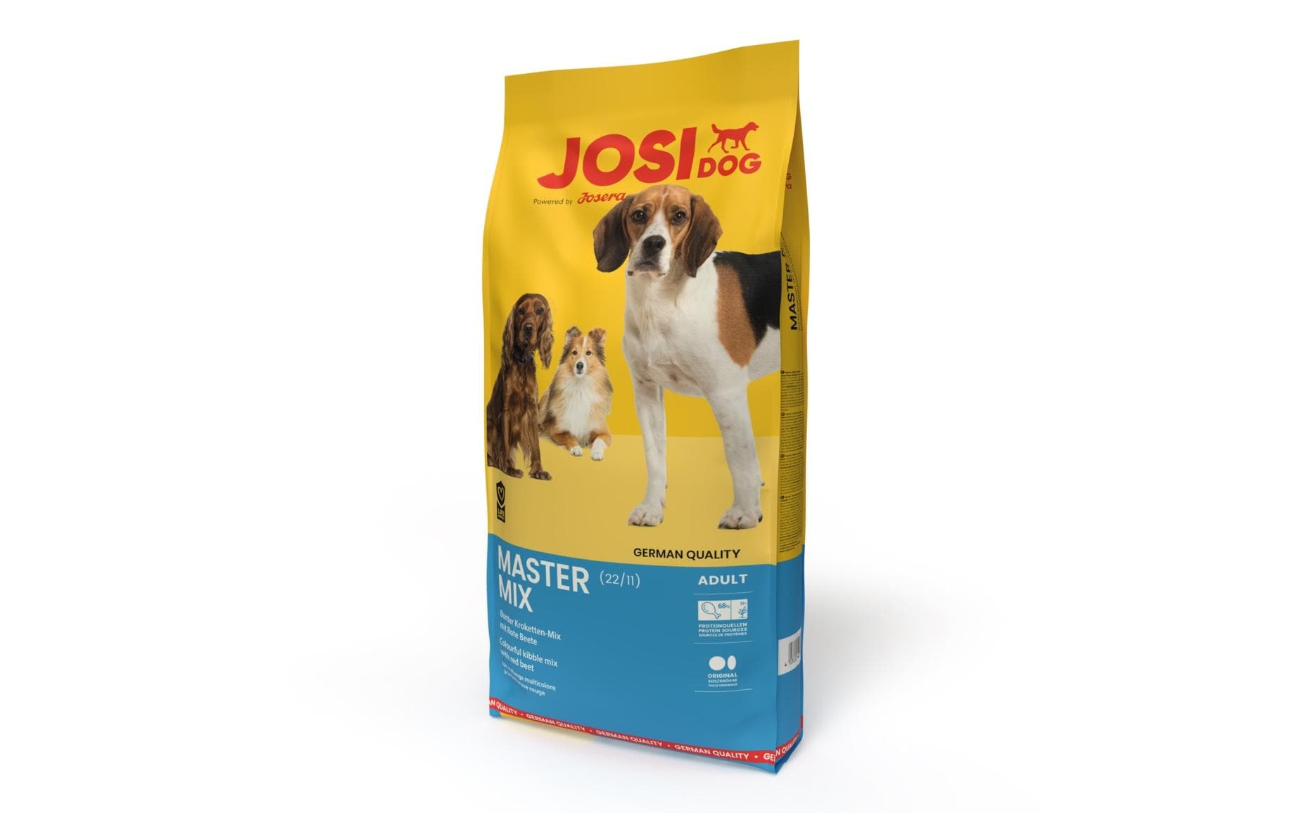 Josi Cat & Dog by Josera Trockenfutter JosiDog Master Mix, Adult, 15 kg