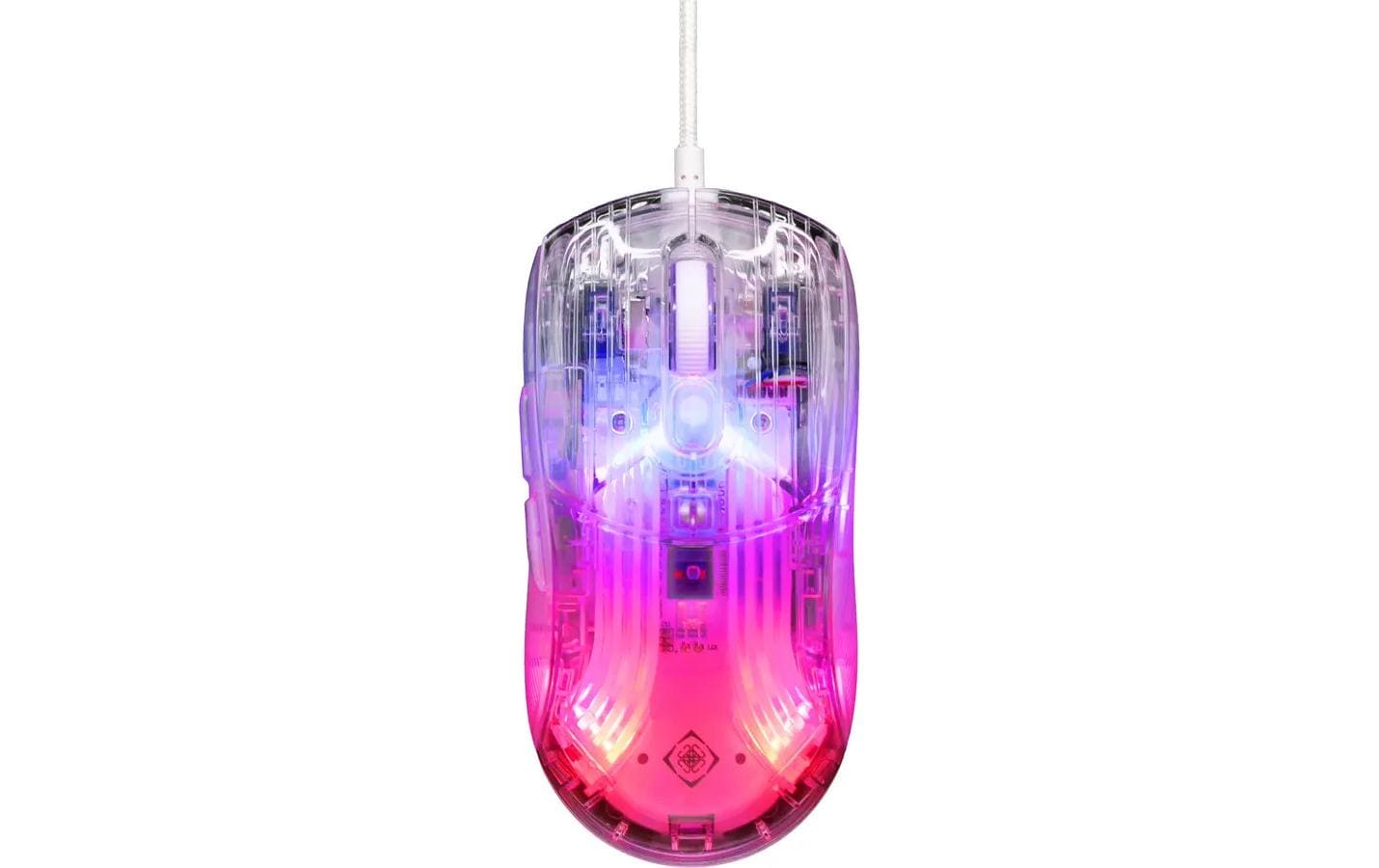 DELTACO Gaming-Maus DM330 RGB Transparent