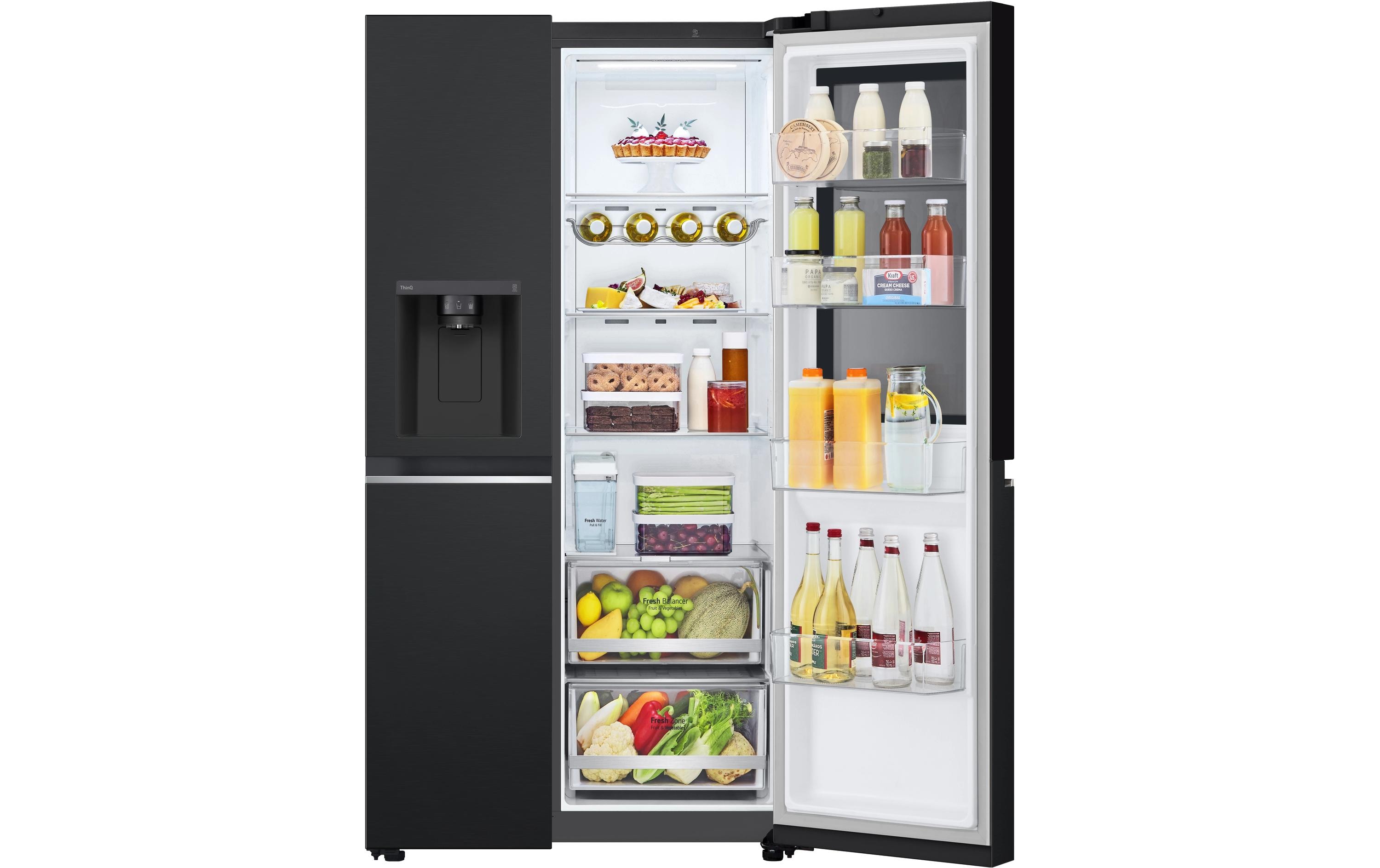 LG Foodcenter GSGV81EPLL Schwarz